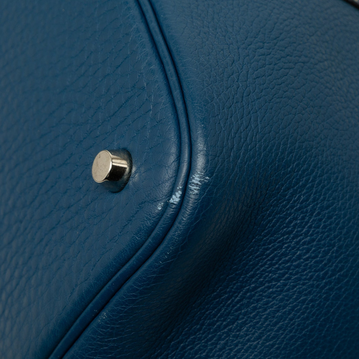 Hermès Clemence Picotin 18 — Blue