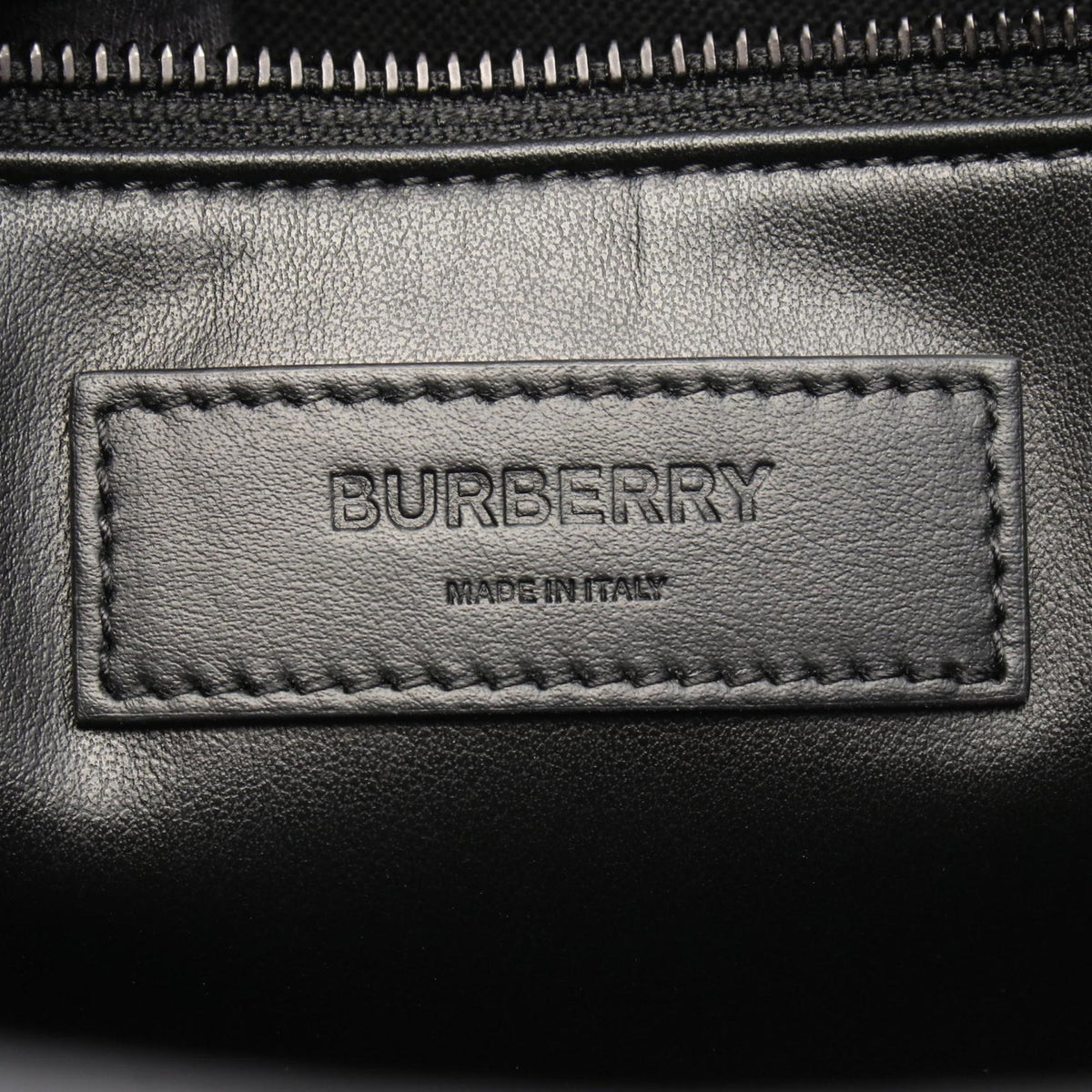 Burberry Tiger Printed Coated Canvas Slim Denny Vertical Tote — Orange