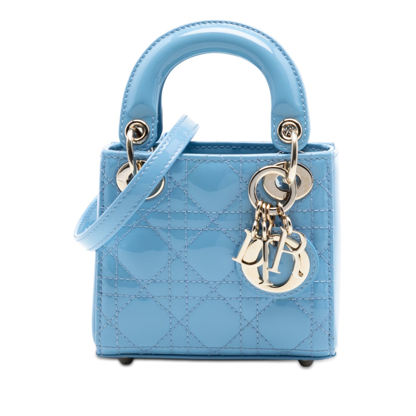 Dior Micro Patent Cannage Lady Dior
