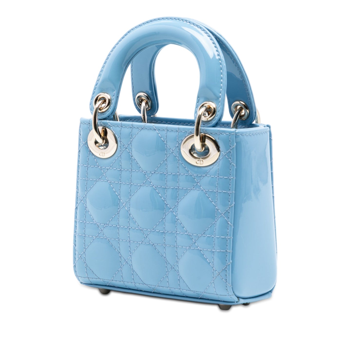 Dior Micro Patent Cannage Lady Dior