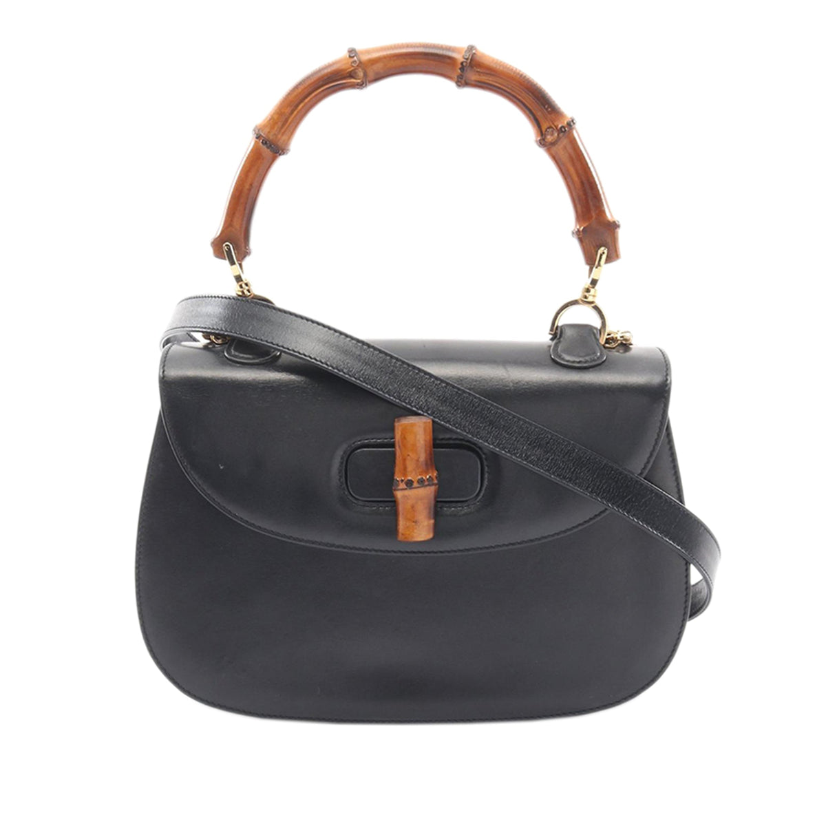 Gucci Calfskin Bamboo Night