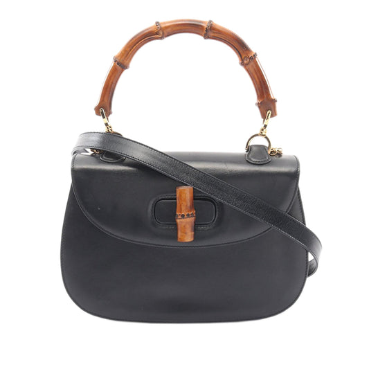 Gucci Calfskin Bamboo Night