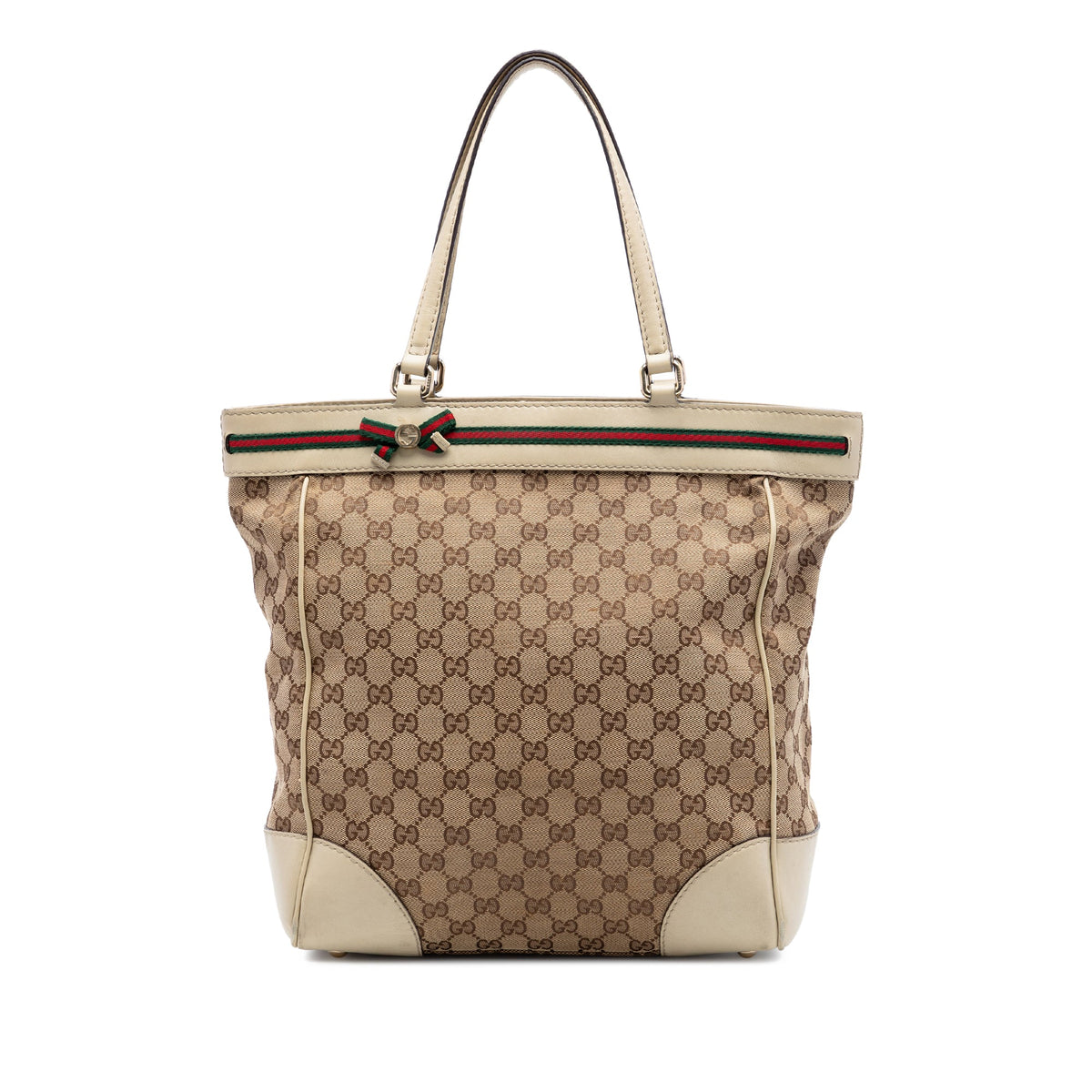Gucci GG Canvas Web Mayfair Tote