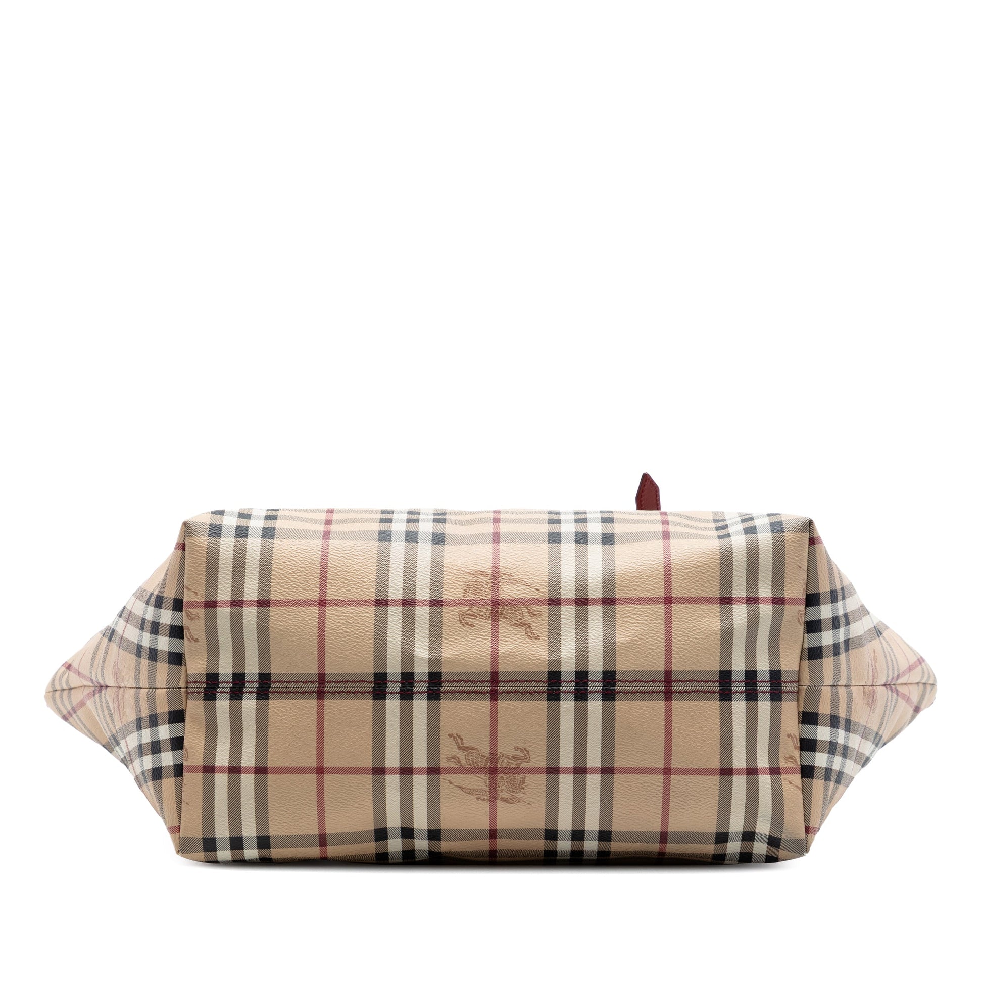 Burberry Medium Haymarket Check Coated Canvas Salisbury Tote