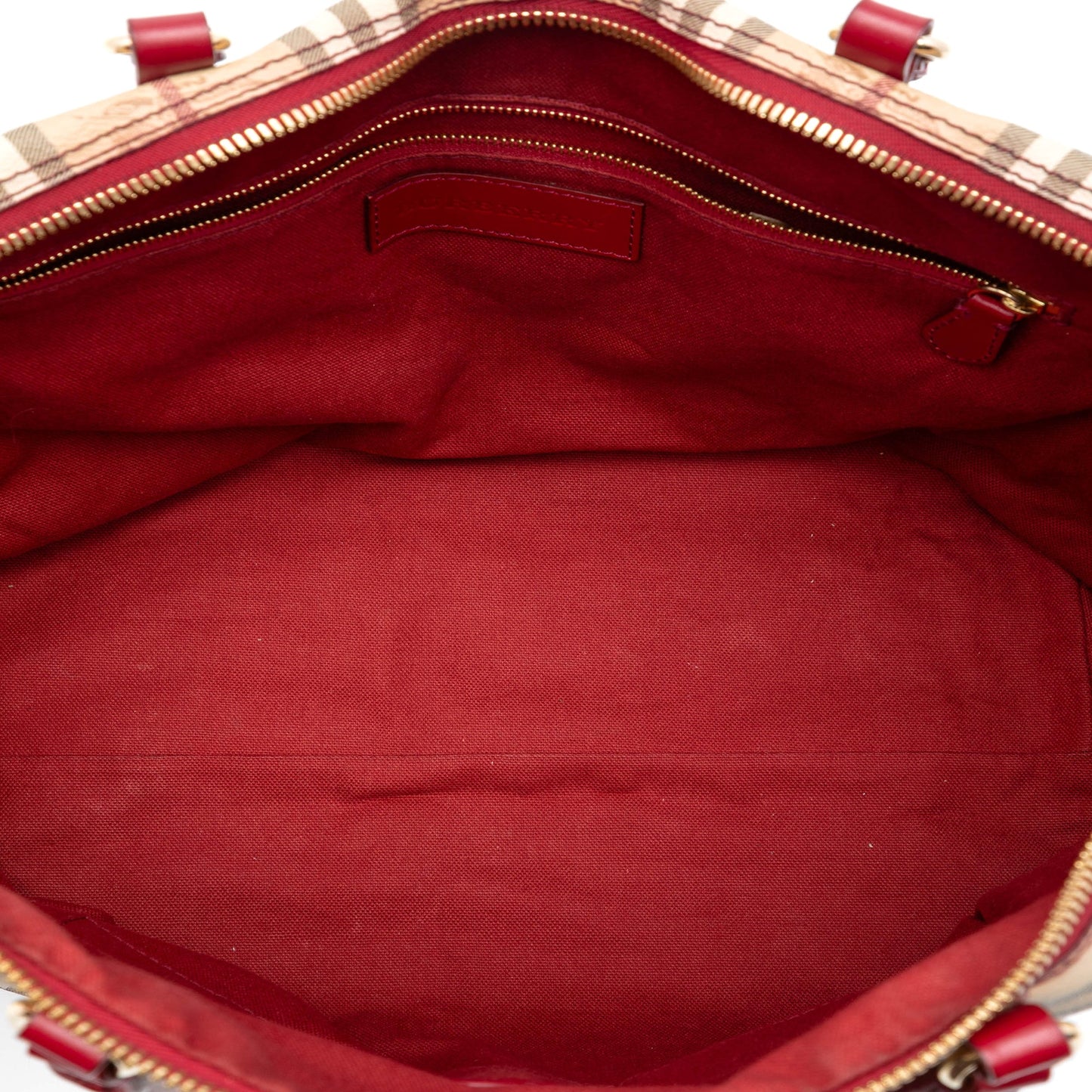 Burberry Medium Haymarket Check Coated Canvas Salisbury Tote