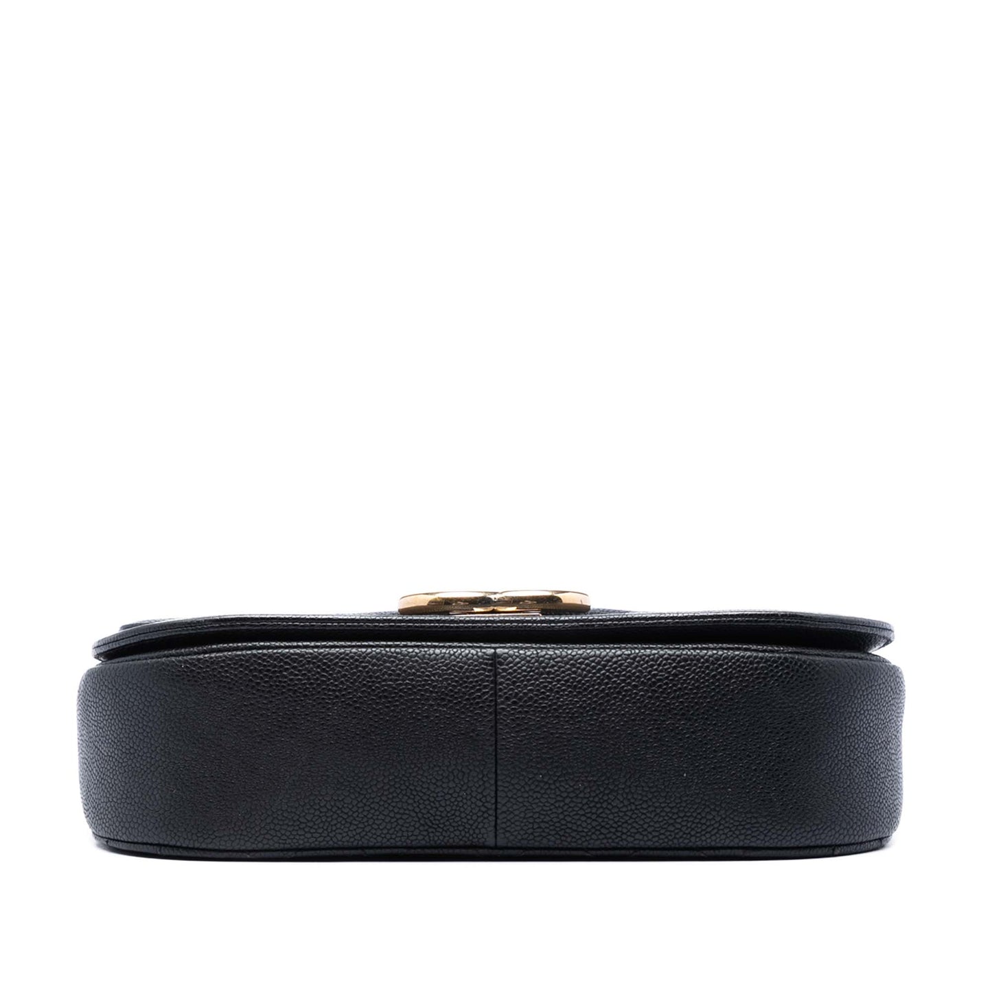 Chanel Paris Cuba Medium Quilted Caviar Thread Around Flap