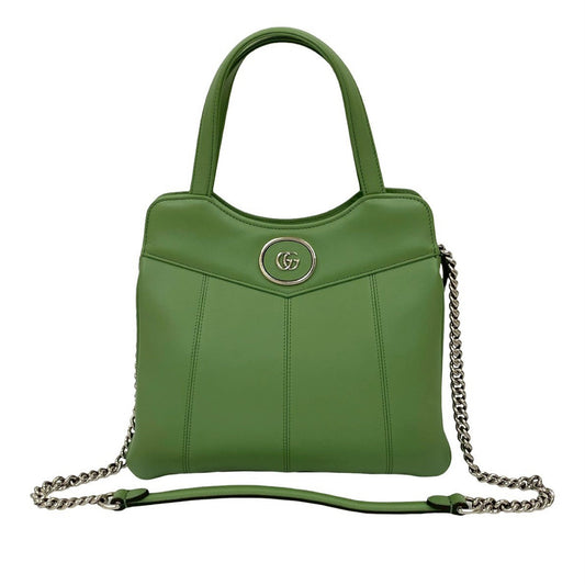 Gucci Small Leather Petite GG Tote