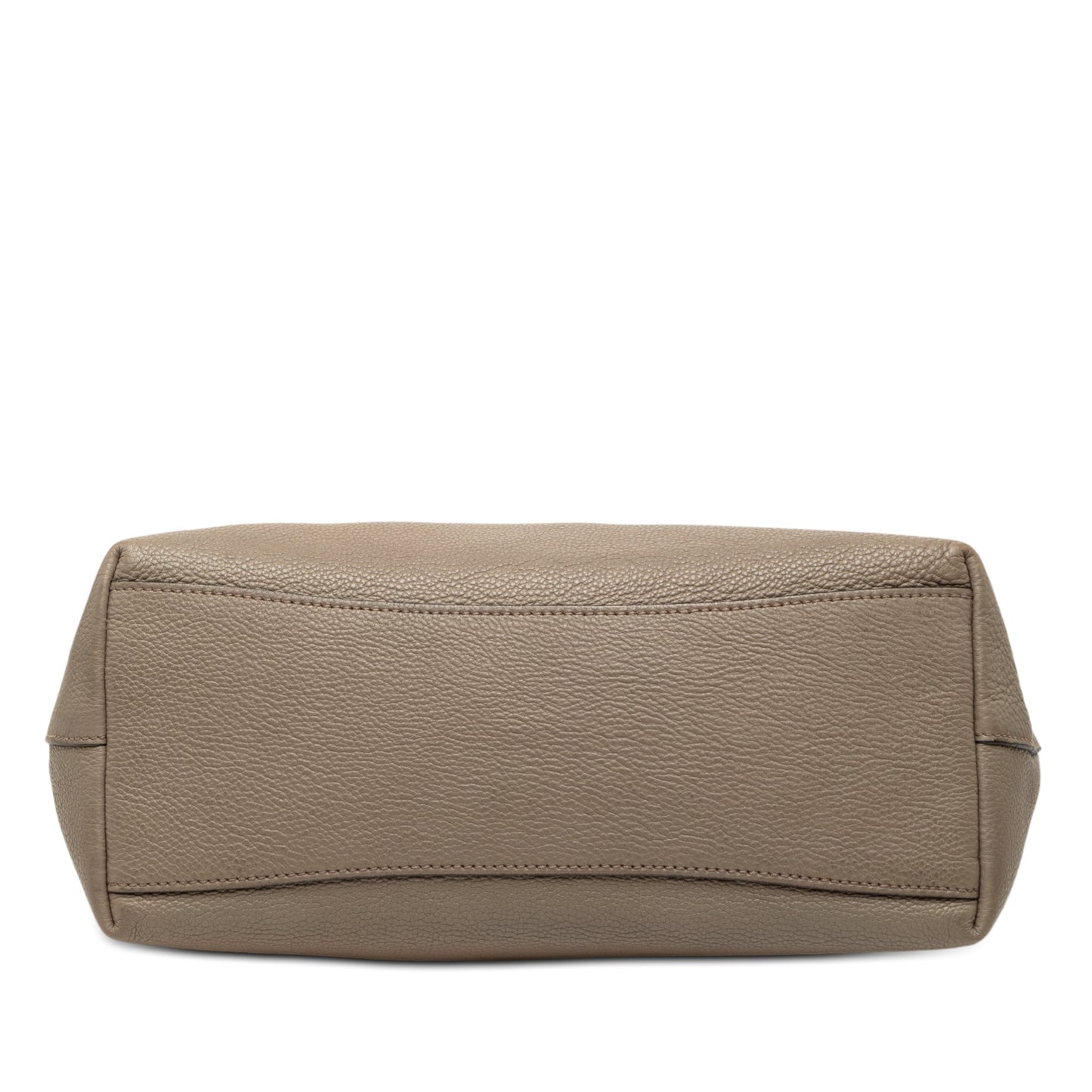 Prada Vitello Daino Canapa Logo Tote