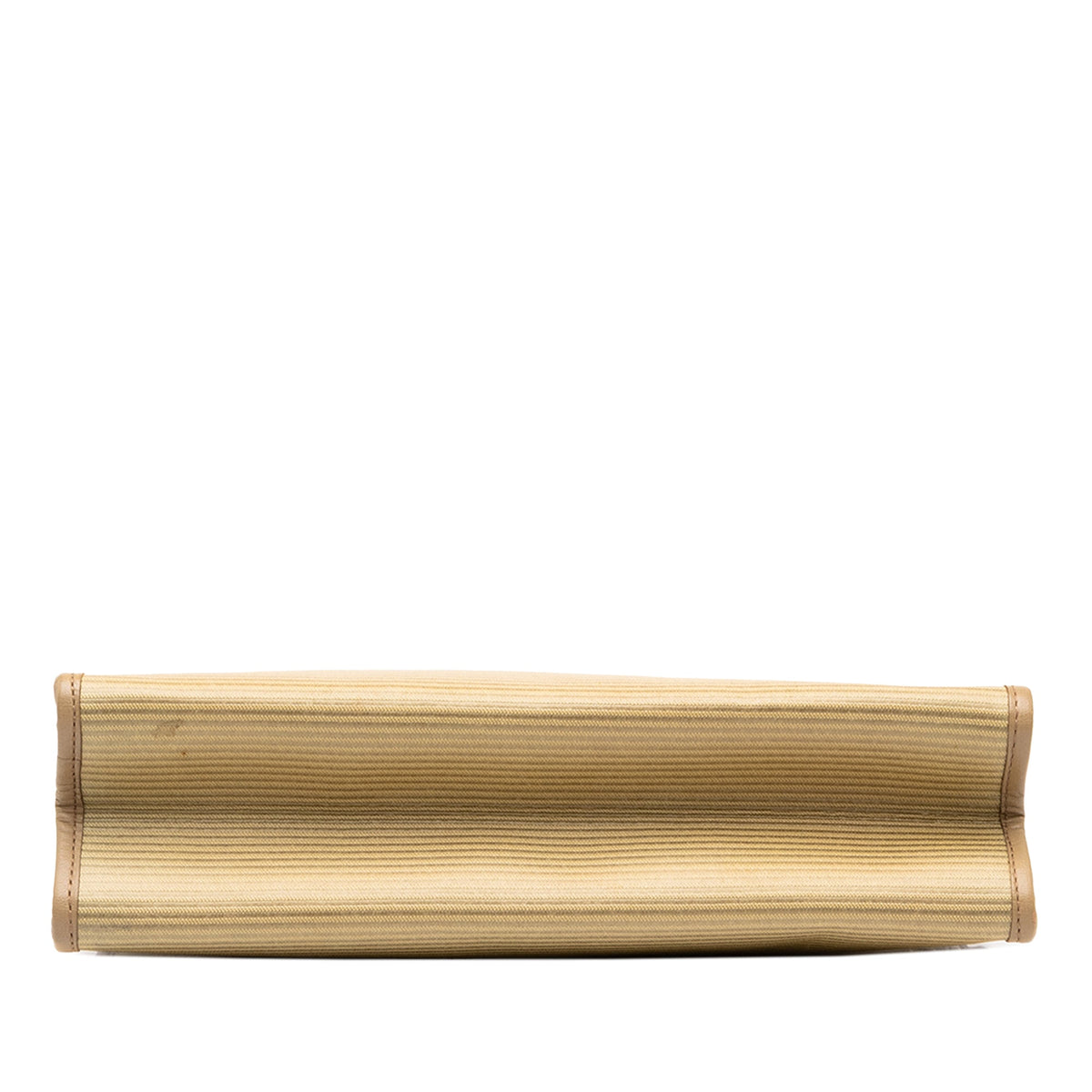 Saint Laurent Canvas Clutch — Beige