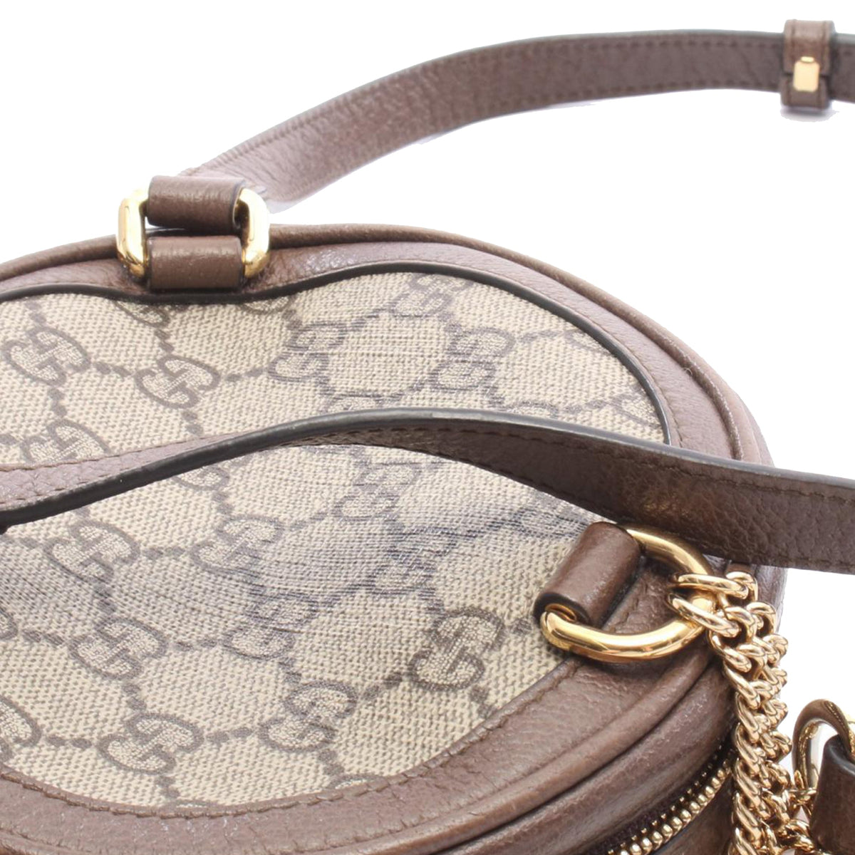 Gucci Mini GG Supreme Web Ophidia Round Backpack