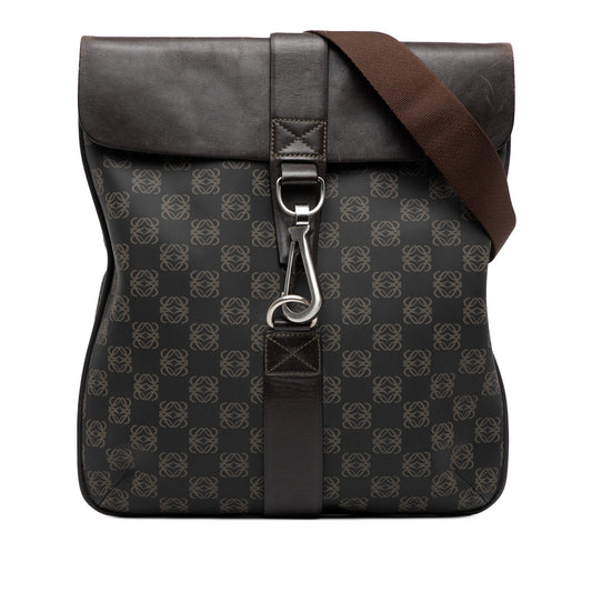 LOEWE Anagram Coated Canvas Crossbody