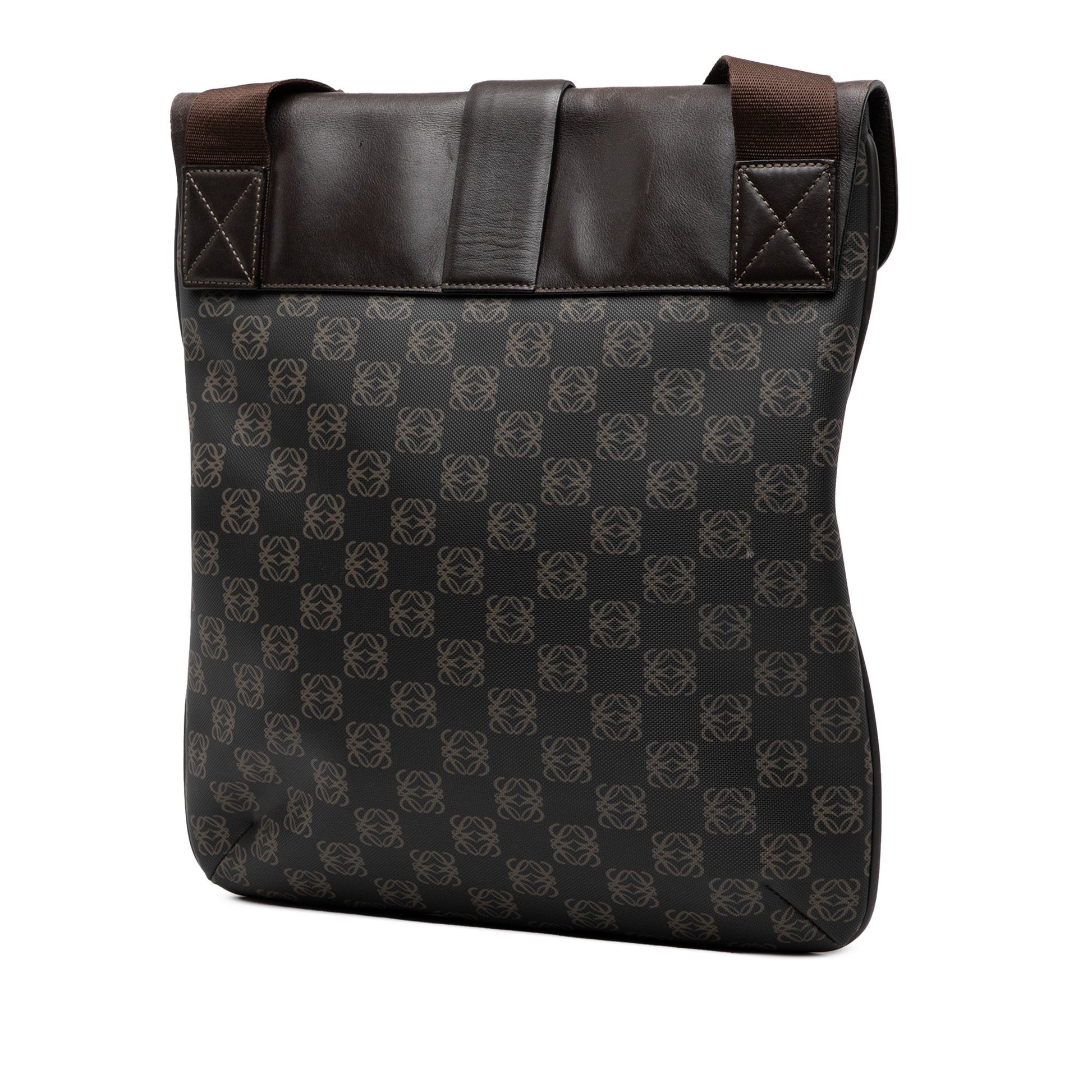LOEWE Anagram Coated Canvas Crossbody