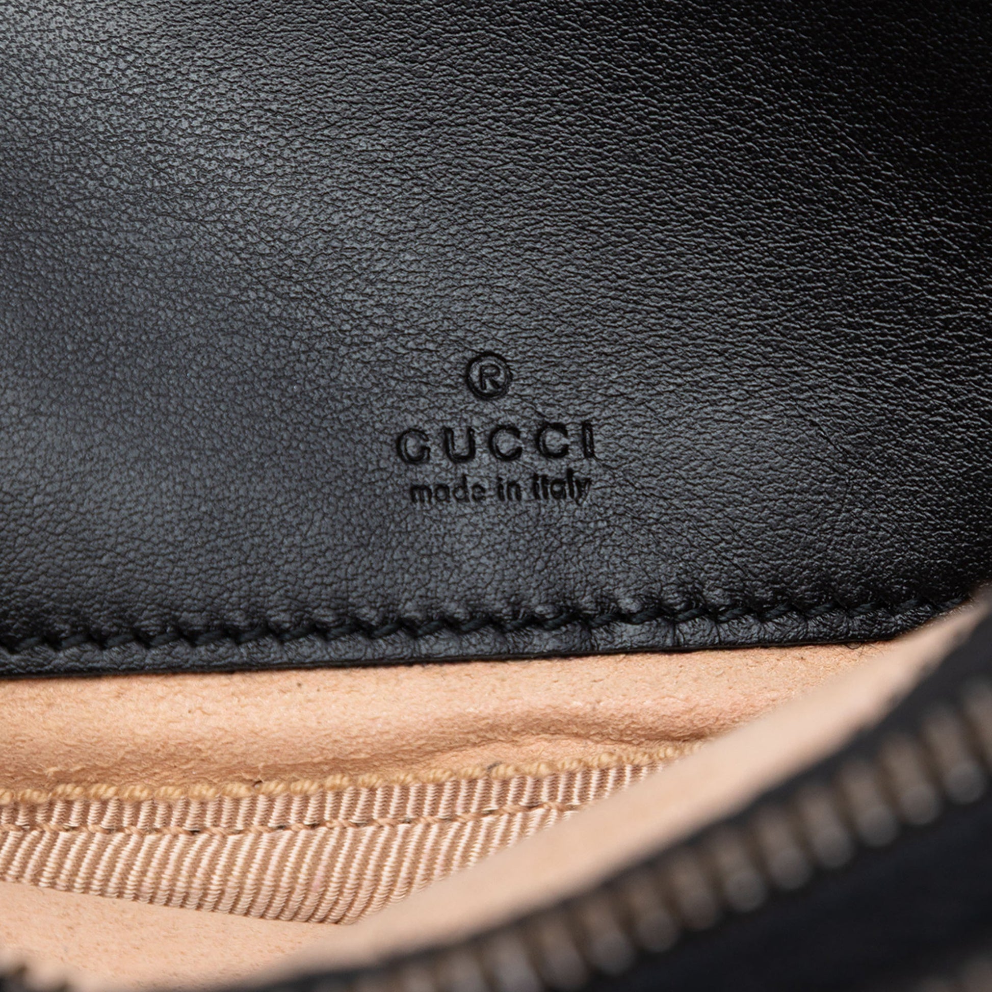 Gucci Mini GG Marmont Matelasse Leather Triple Zip Crossbody