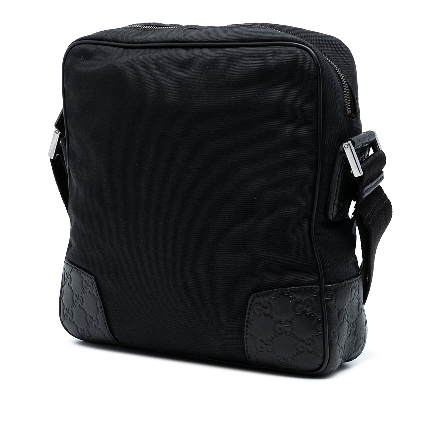 Gucci Guccissima Trimmed Nylon Crossbody