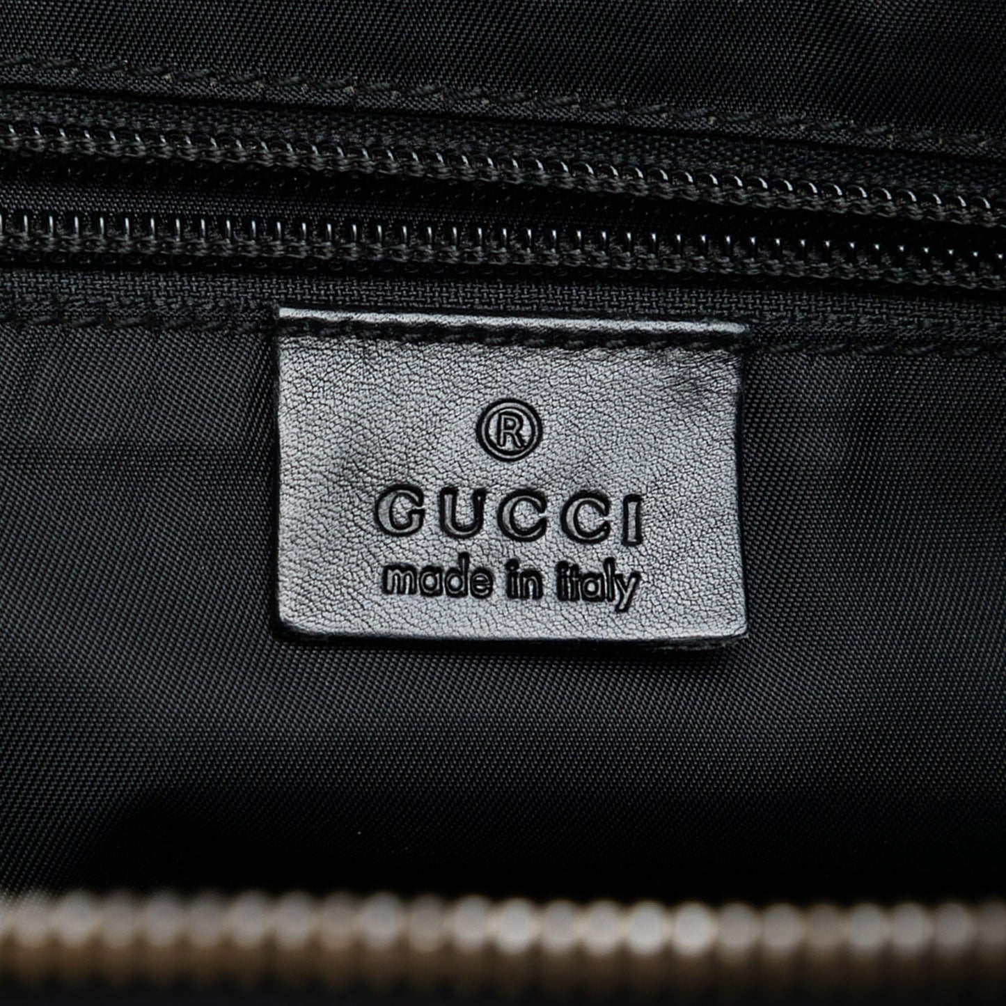 Gucci Guccissima Trimmed Nylon Crossbody