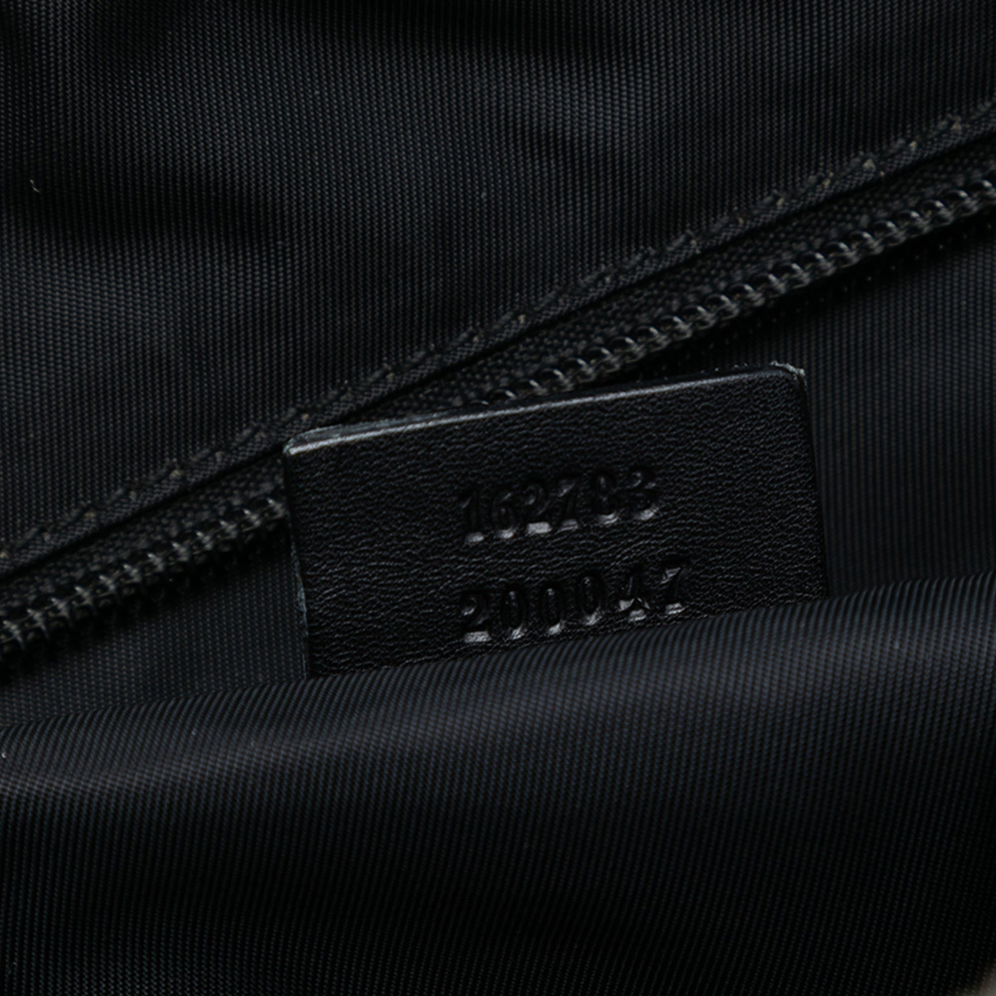 Gucci Guccissima Trimmed Nylon Crossbody