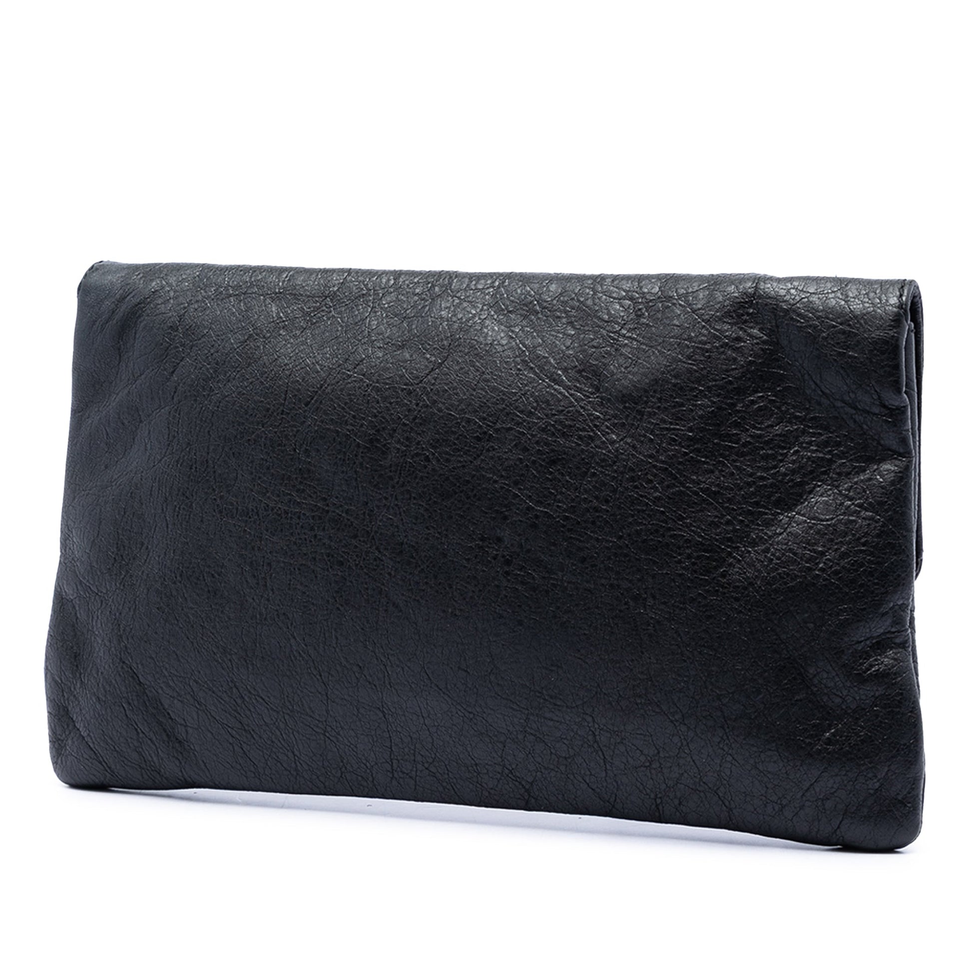 Balenciaga Lambskin Motocross Giant 12 Envelope Clutch