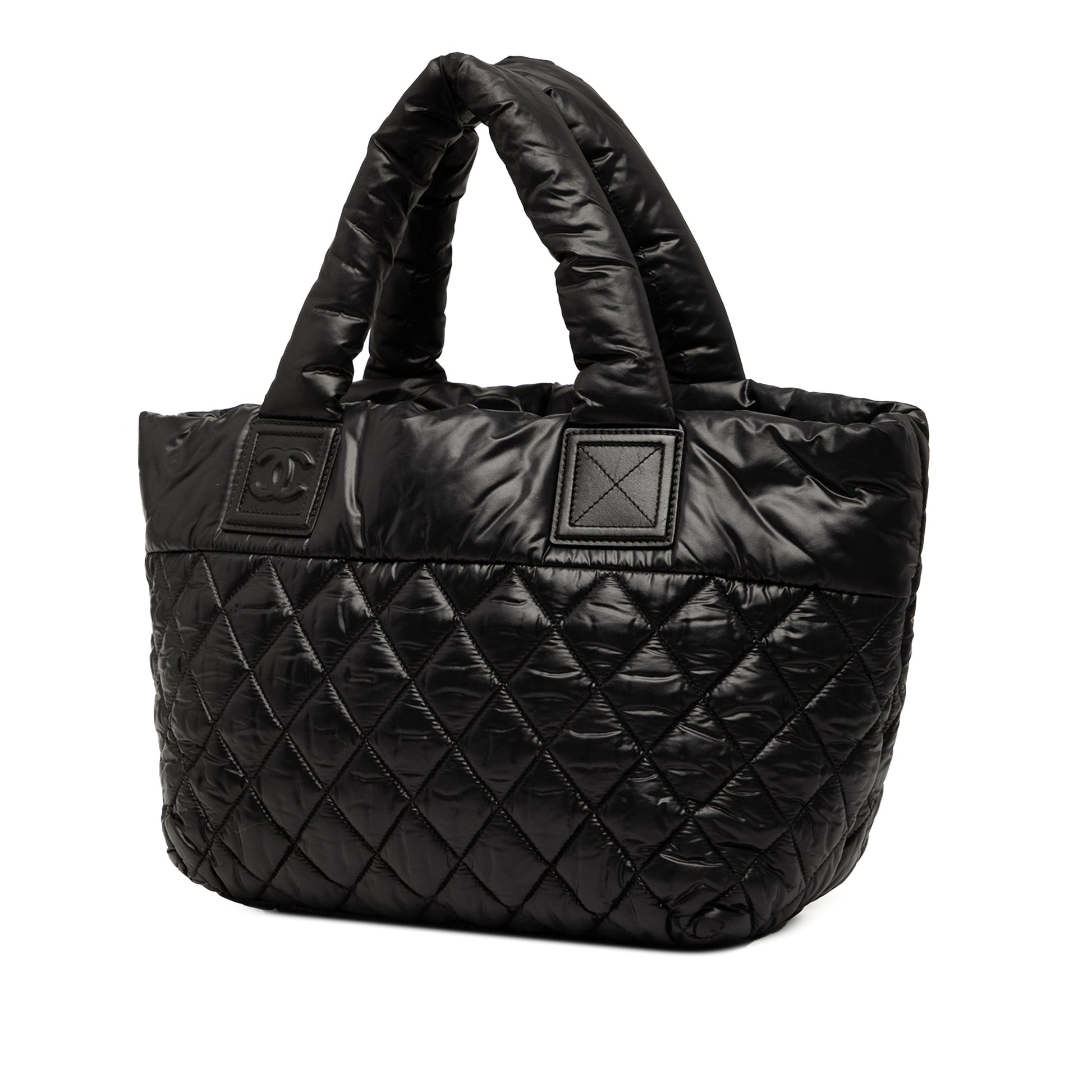 Chanel Small Quilted Nylon Coco Cocoon Tote