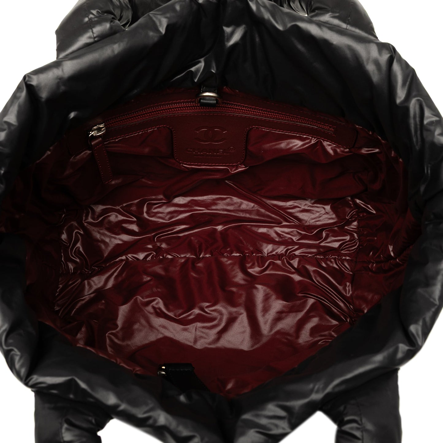 Chanel Small Quilted Nylon Coco Cocoon Tote