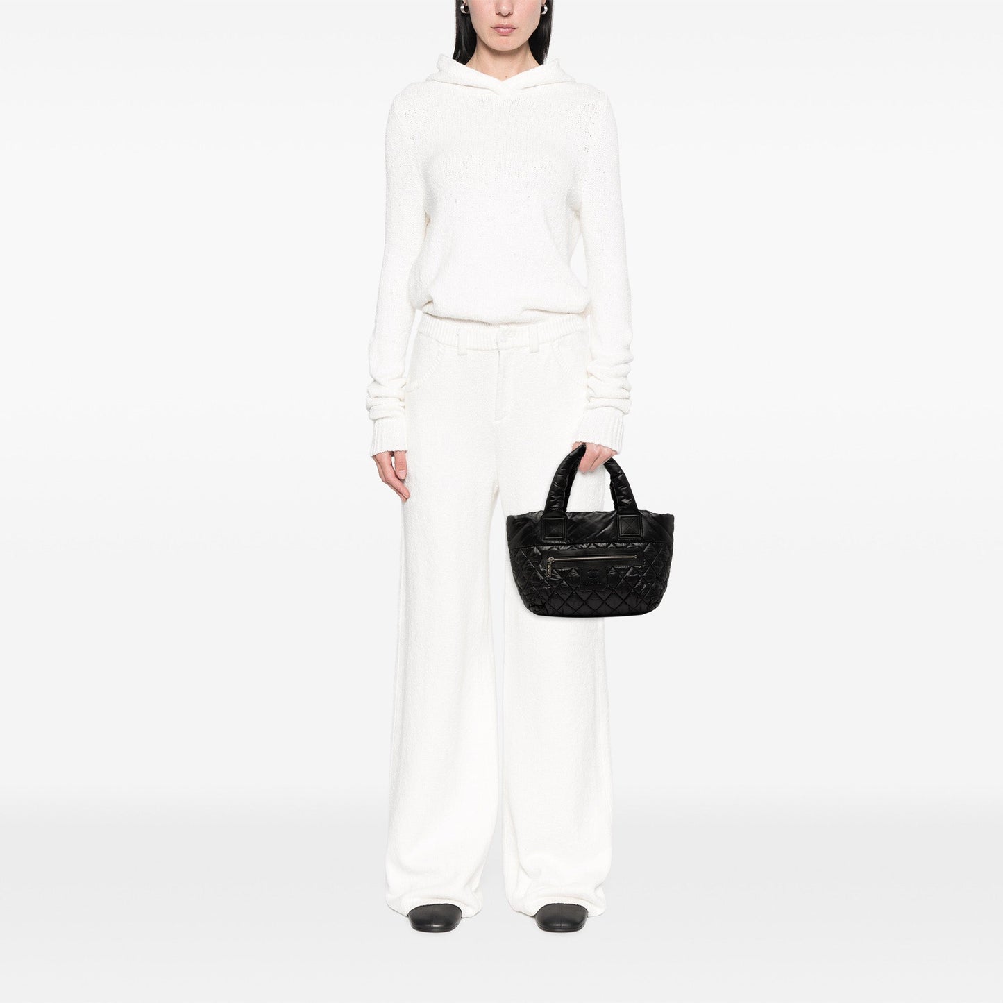 Chanel Small Quilted Nylon Coco Cocoon Tote