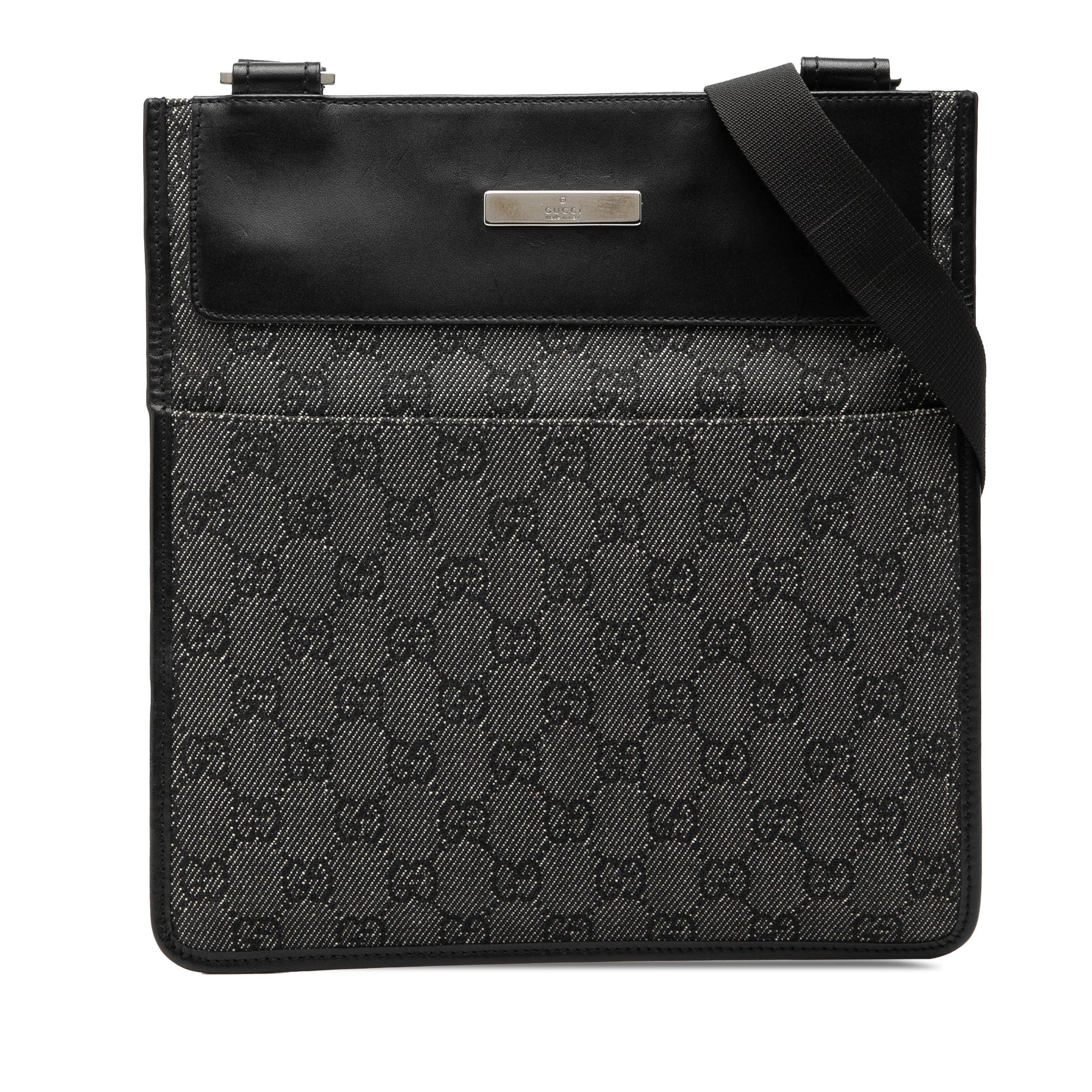 Gucci GG Denim Crossbody