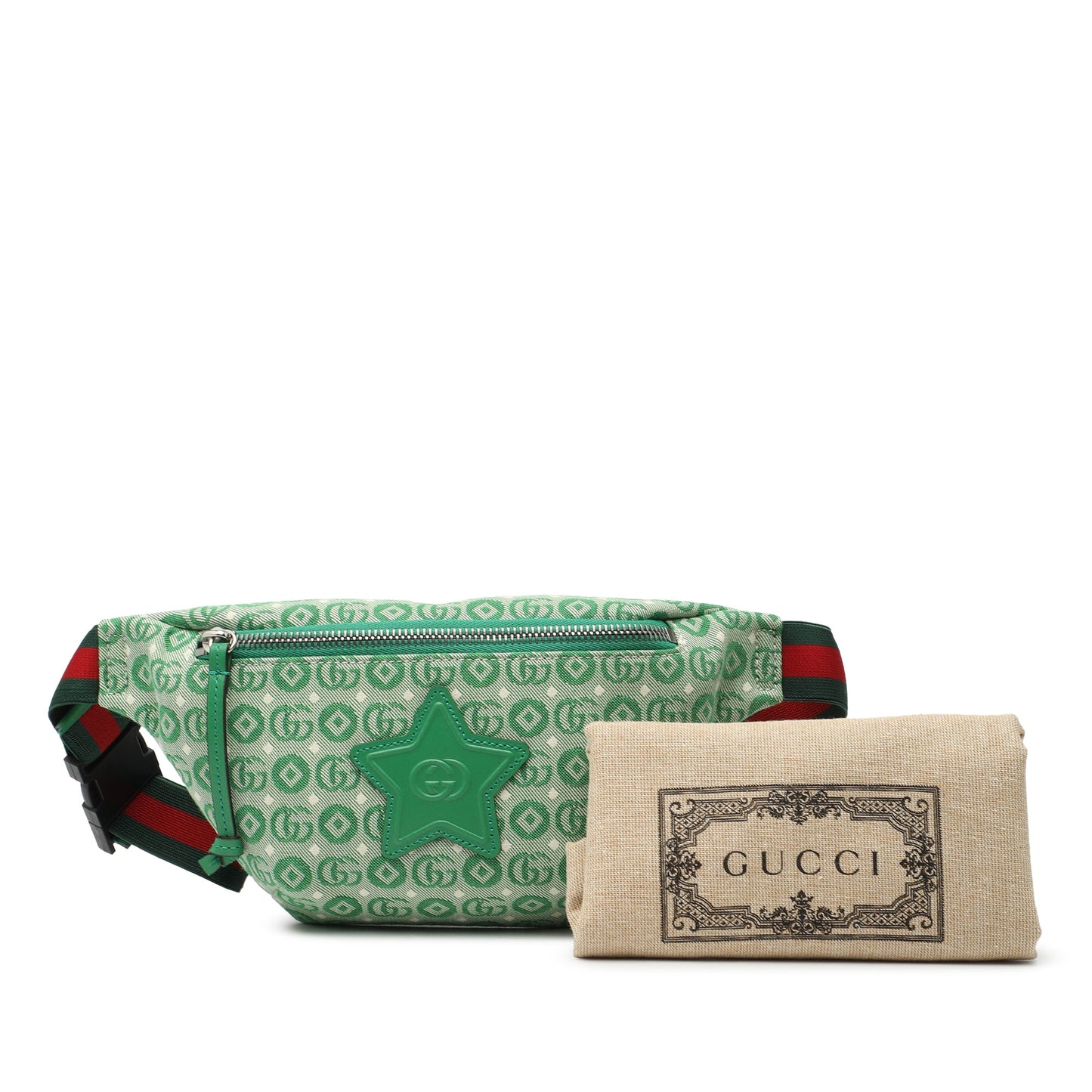 Gucci Kids GG Canvas Star Belt Bag