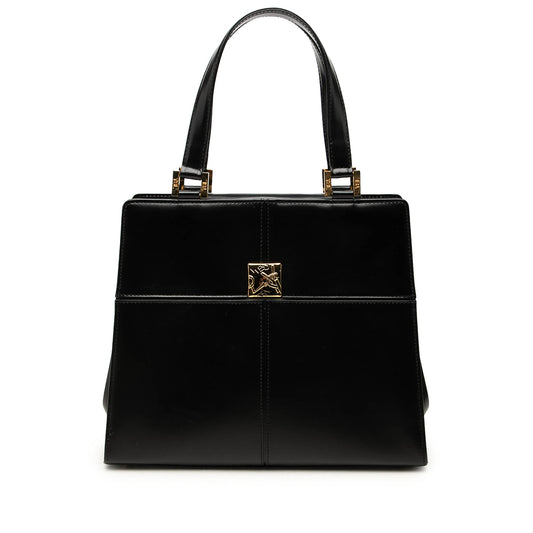 Saint Laurent Leather Handbag — Black