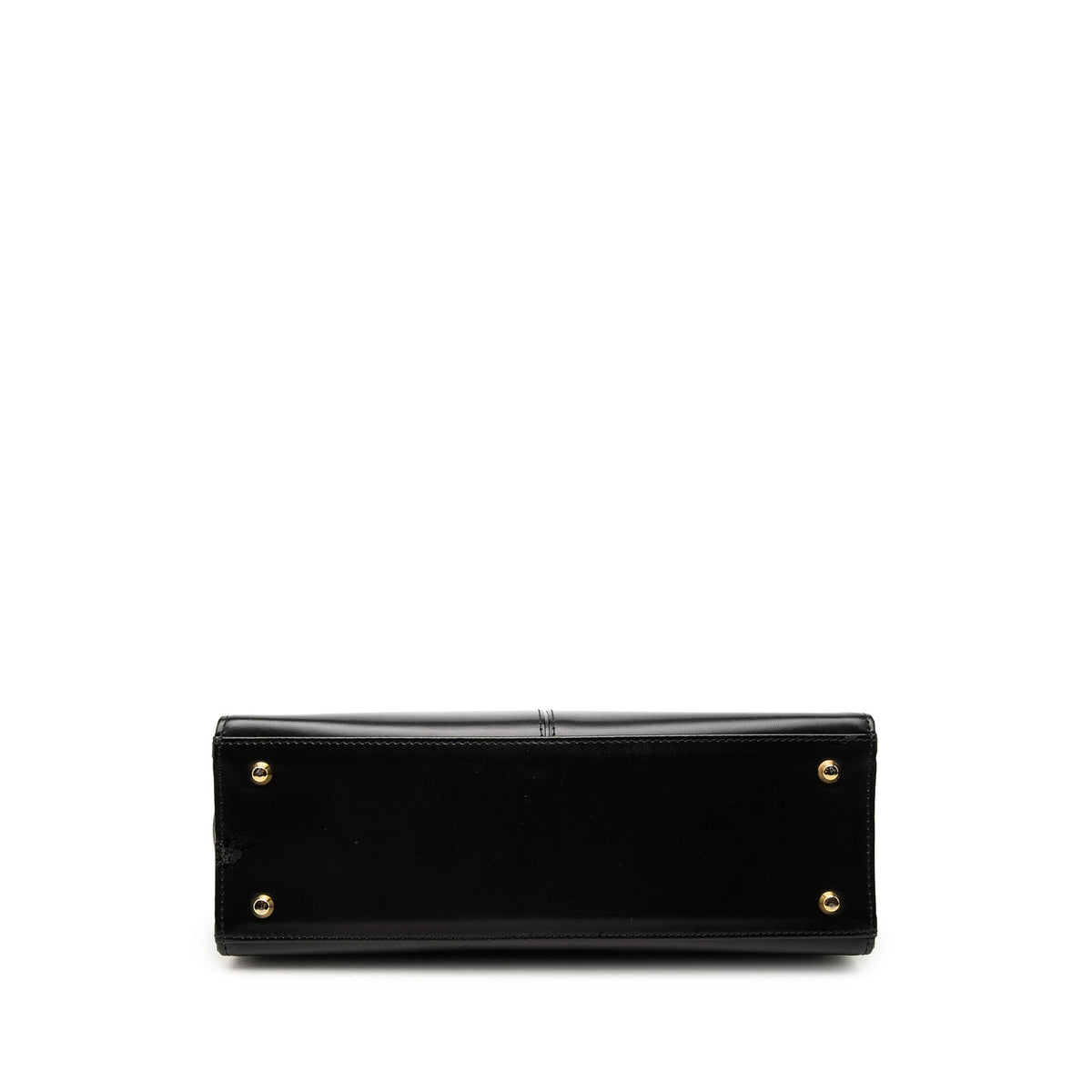 Saint Laurent Leather Handbag — Black