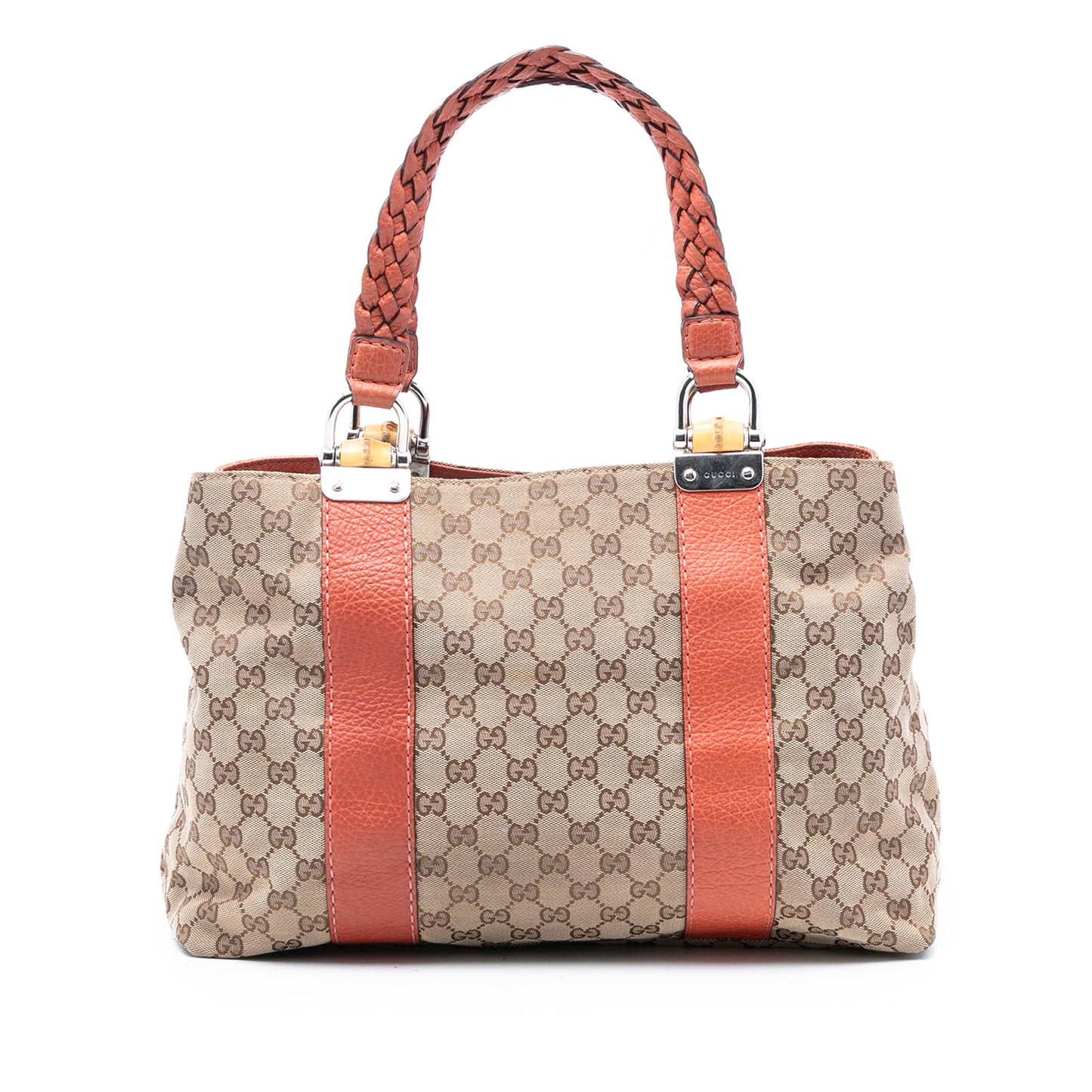 Gucci GG Canvas Bamboo Libeccio Tote