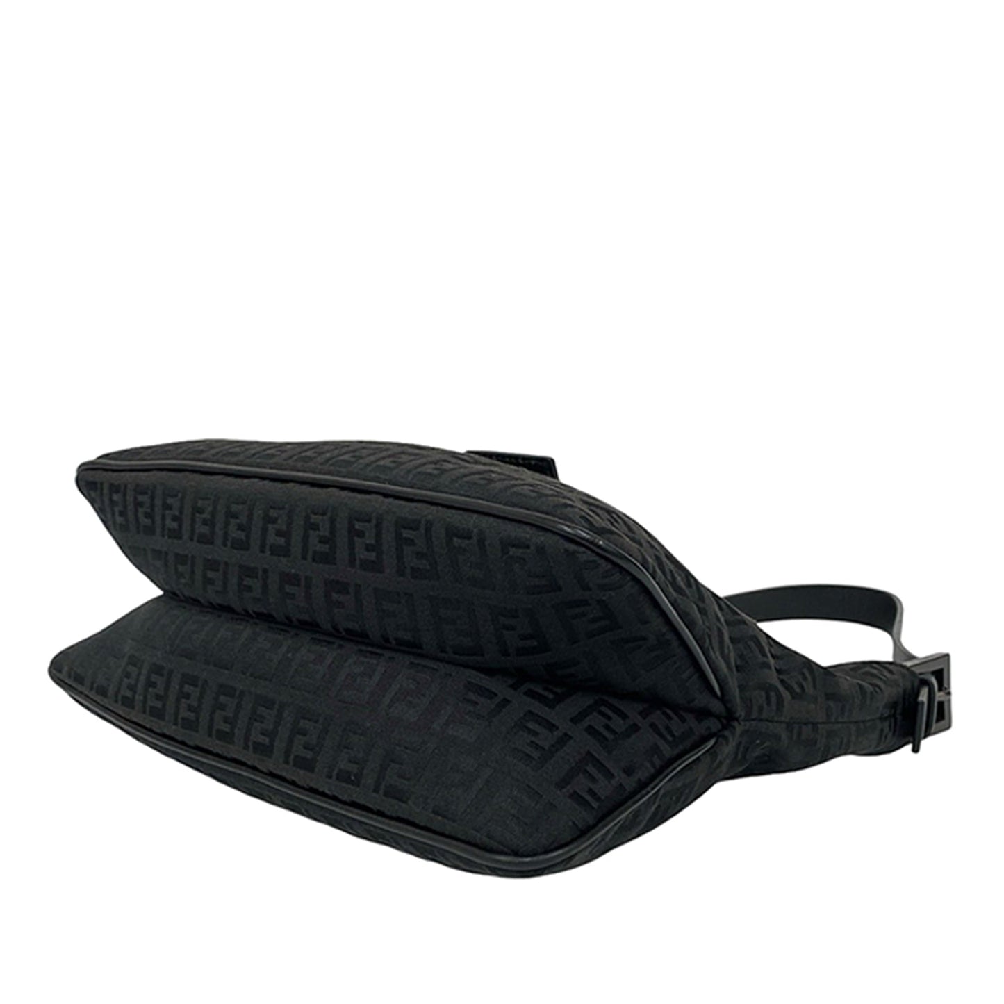 Fendi Zucchino Canvas Shoulder Bag