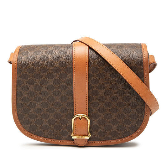 Celine Macadam Coated Canvas Crossbody