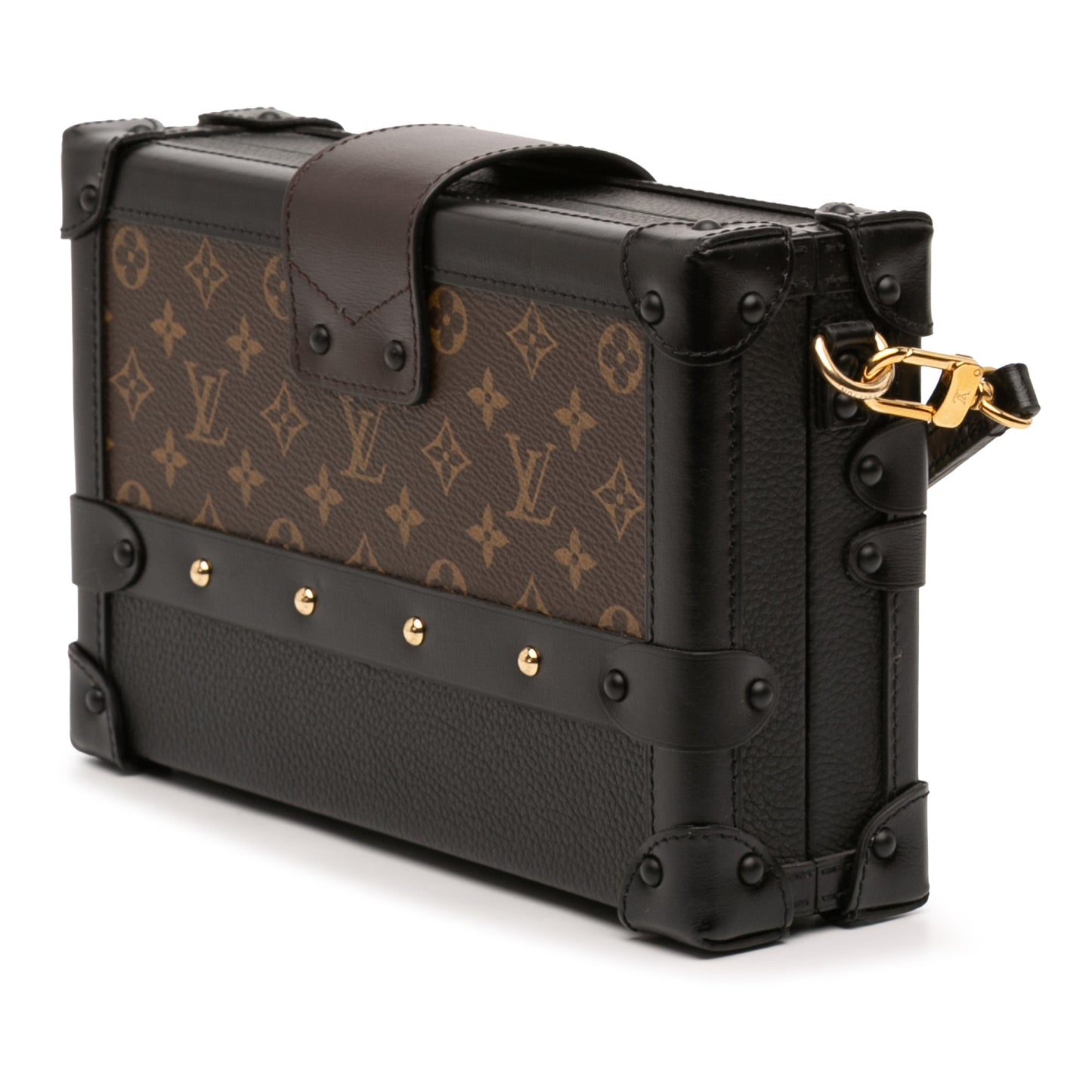 Louis Vuitton Limited Edition Calfskin and Monogram Petite Malle