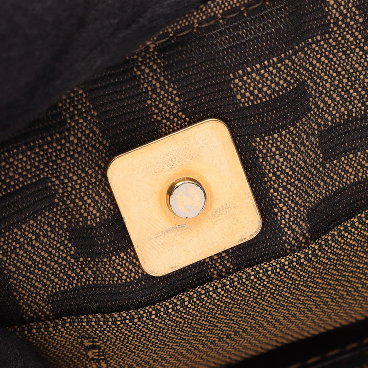 Fendi Large Zucca Canvas Twins Tote