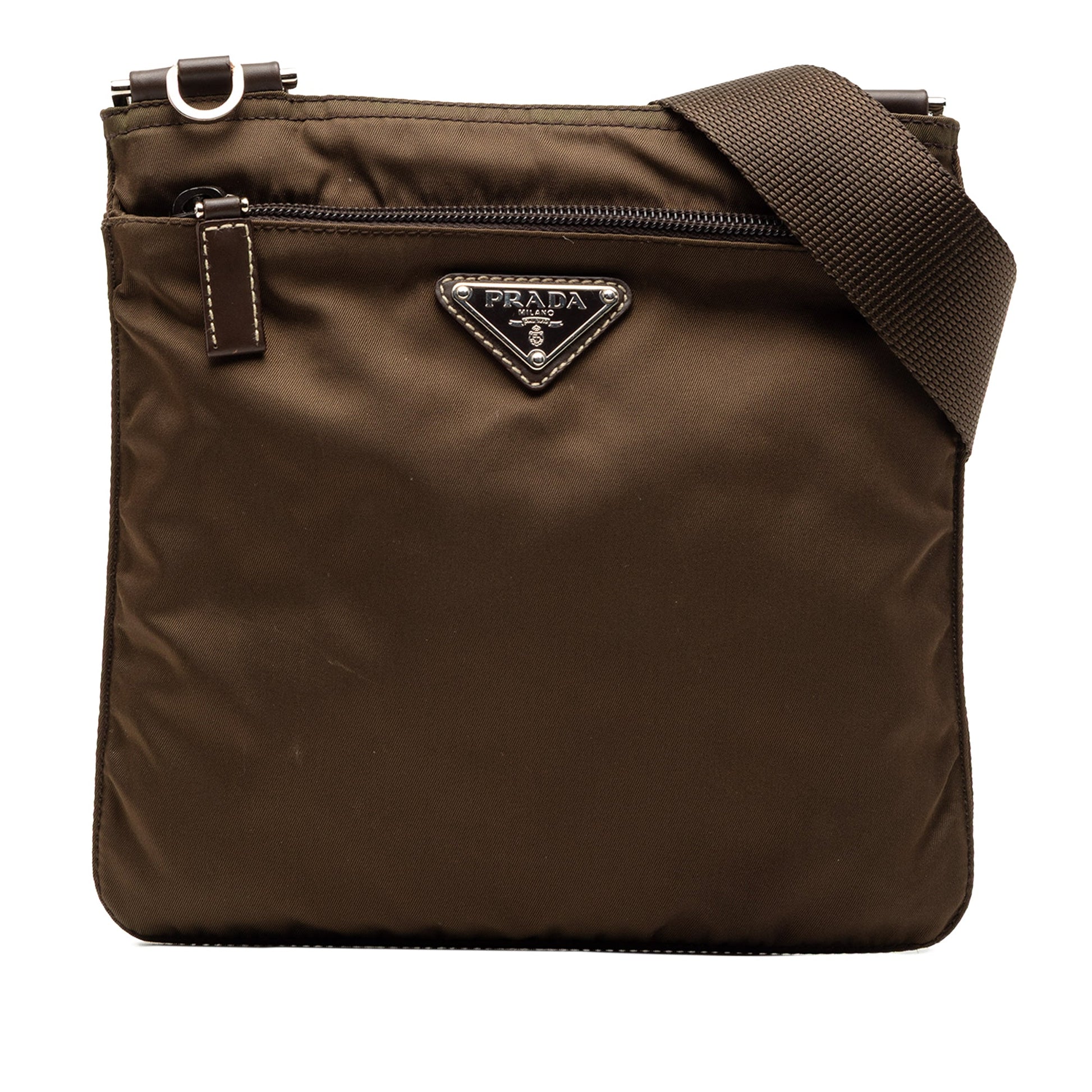 Prada Tessuto Zip Top Crossbody