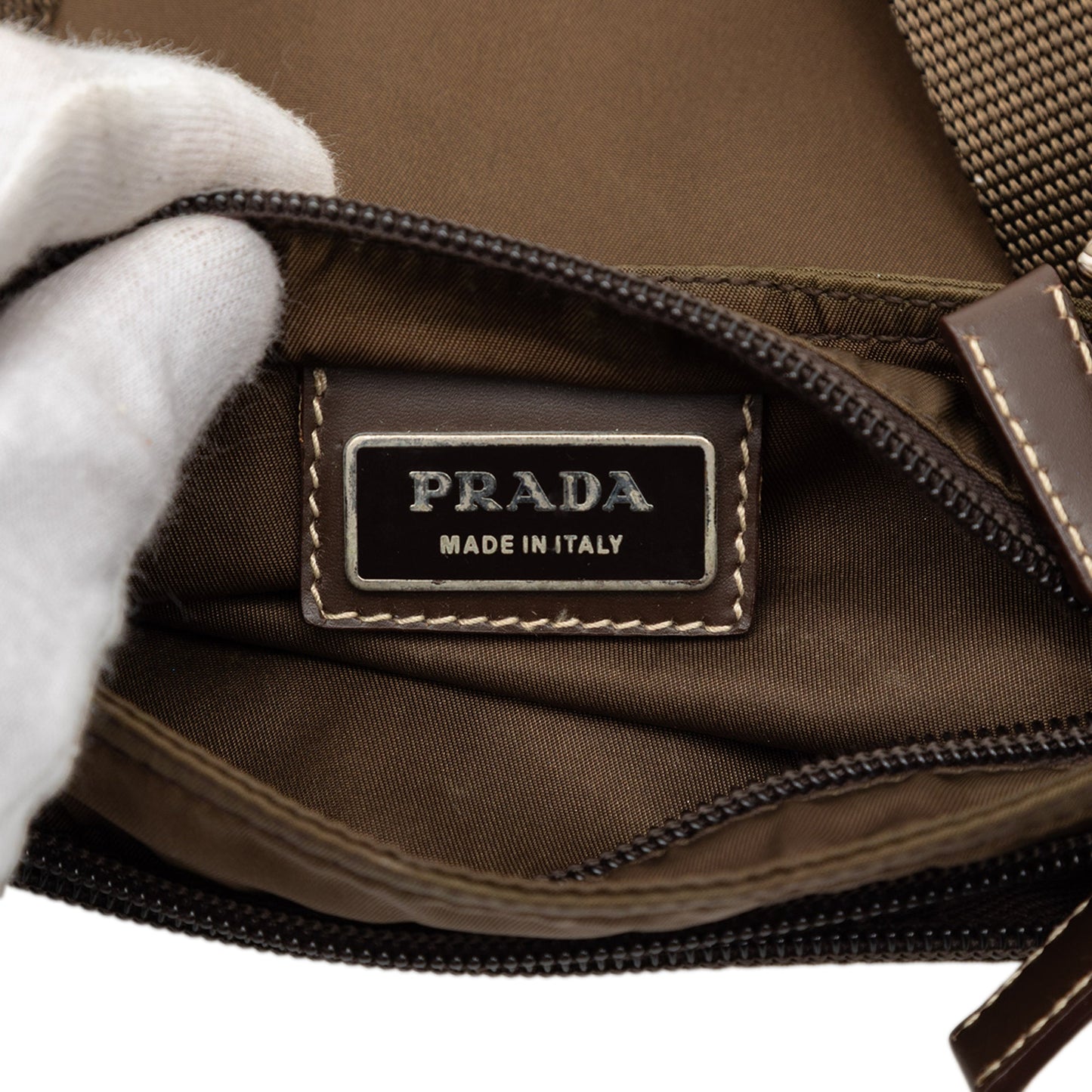 Prada Tessuto Zip Top Crossbody