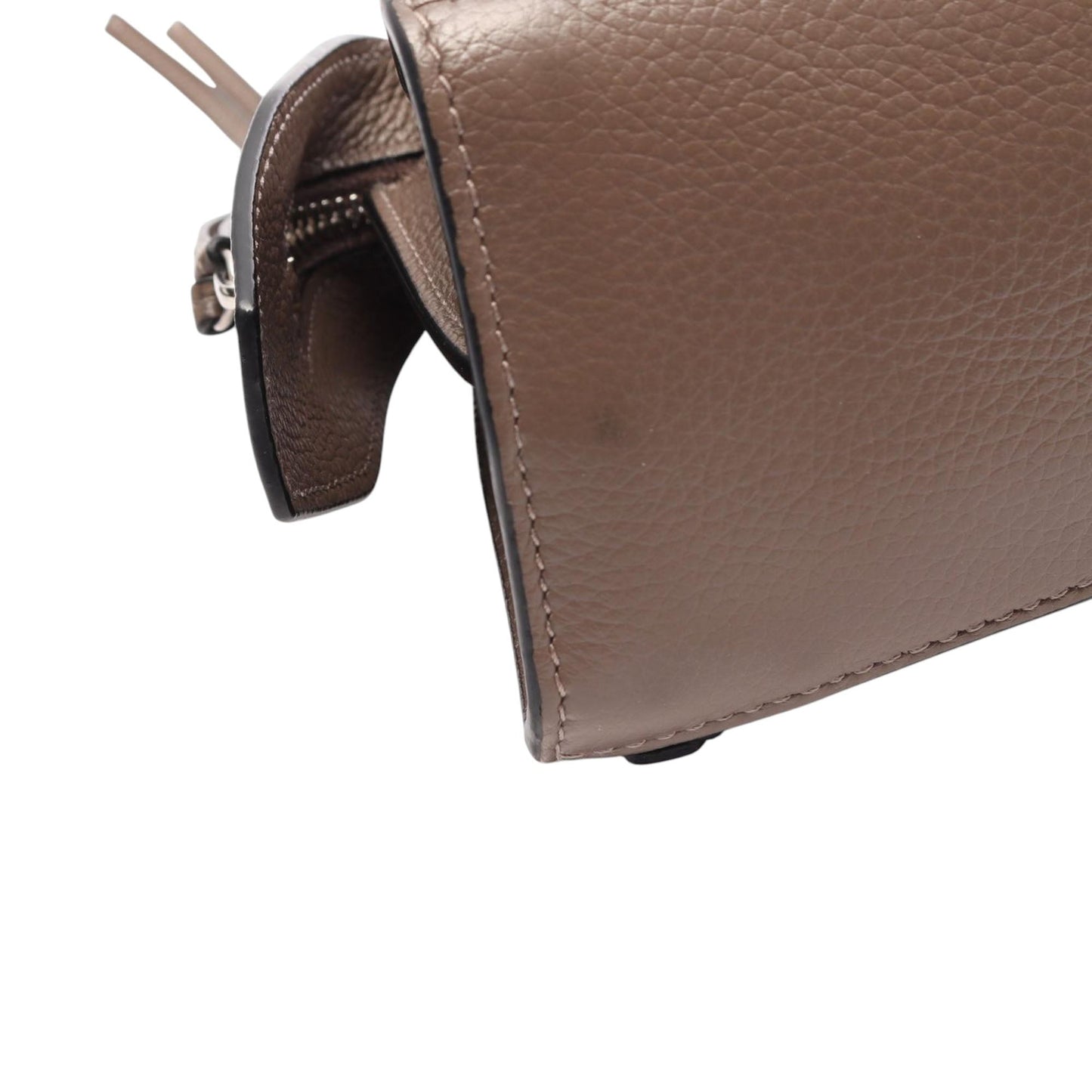Balenciaga Mini Grained Calfskin Motocross Neo Classic City Satchel