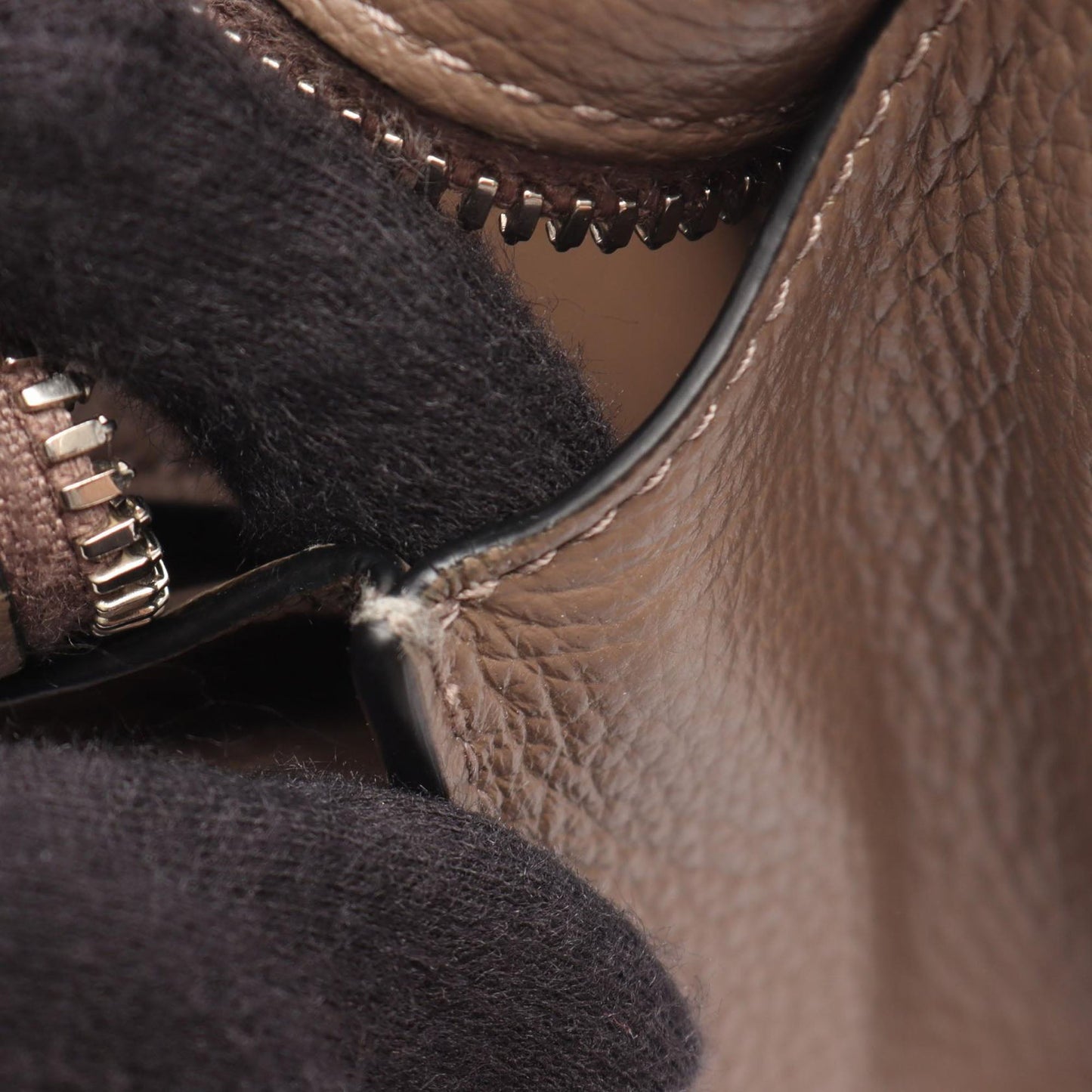 Balenciaga Mini Grained Calfskin Motocross Neo Classic City Satchel