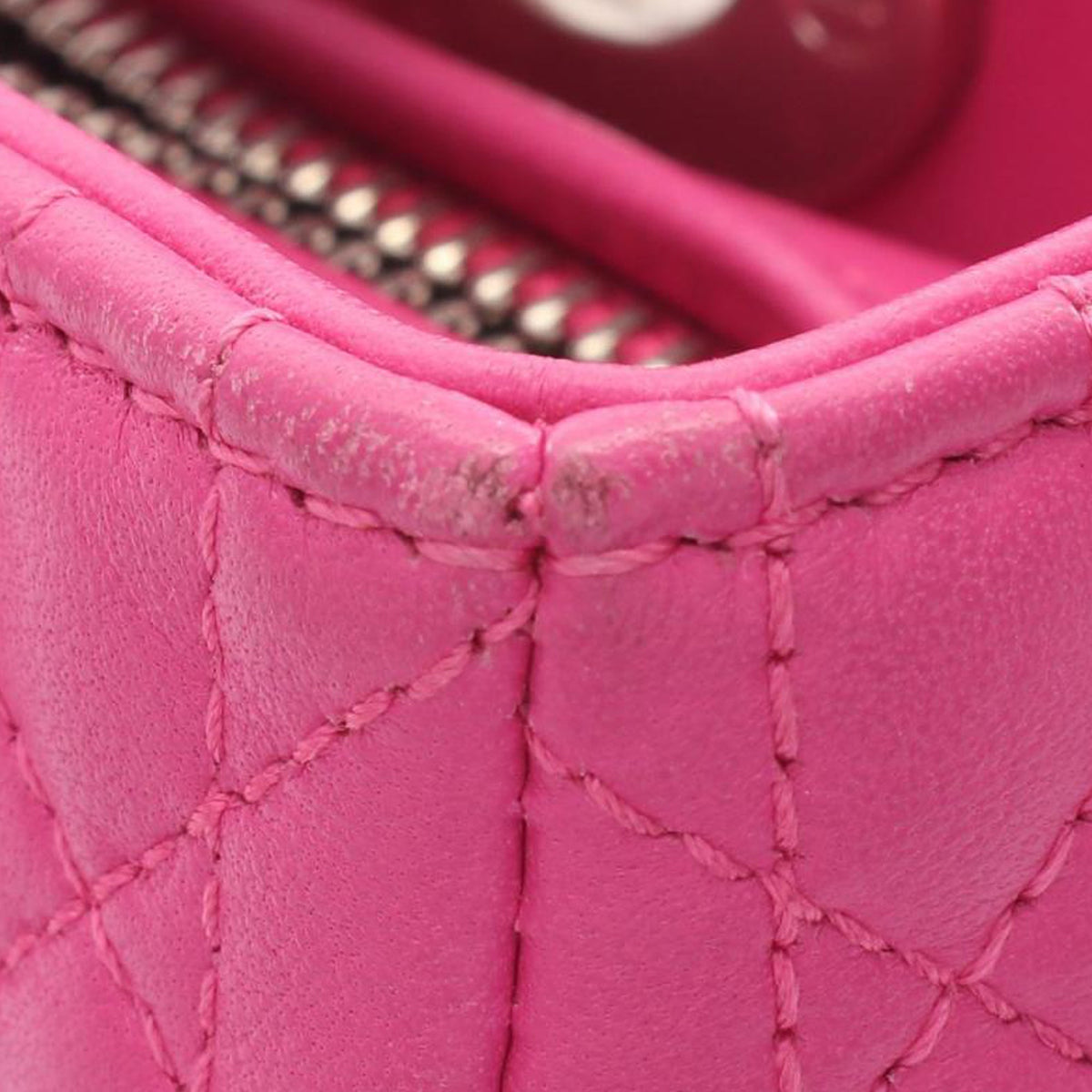 Dior Medium Lambskin Cannage Lady Dior — Pink