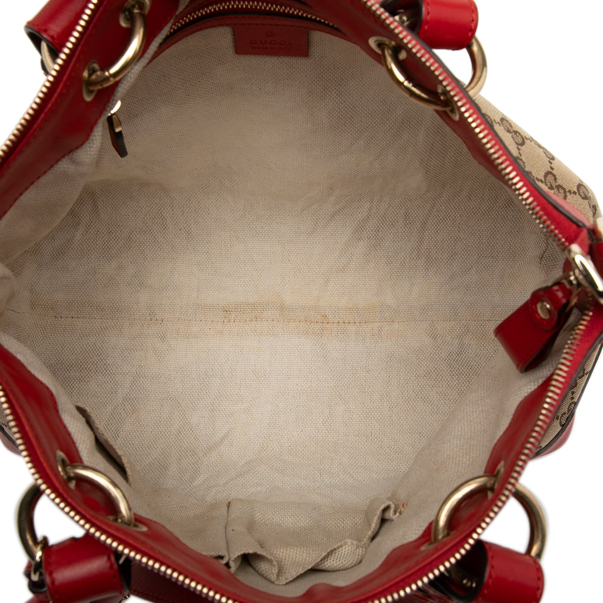 GG Canvas Valentine Satchel