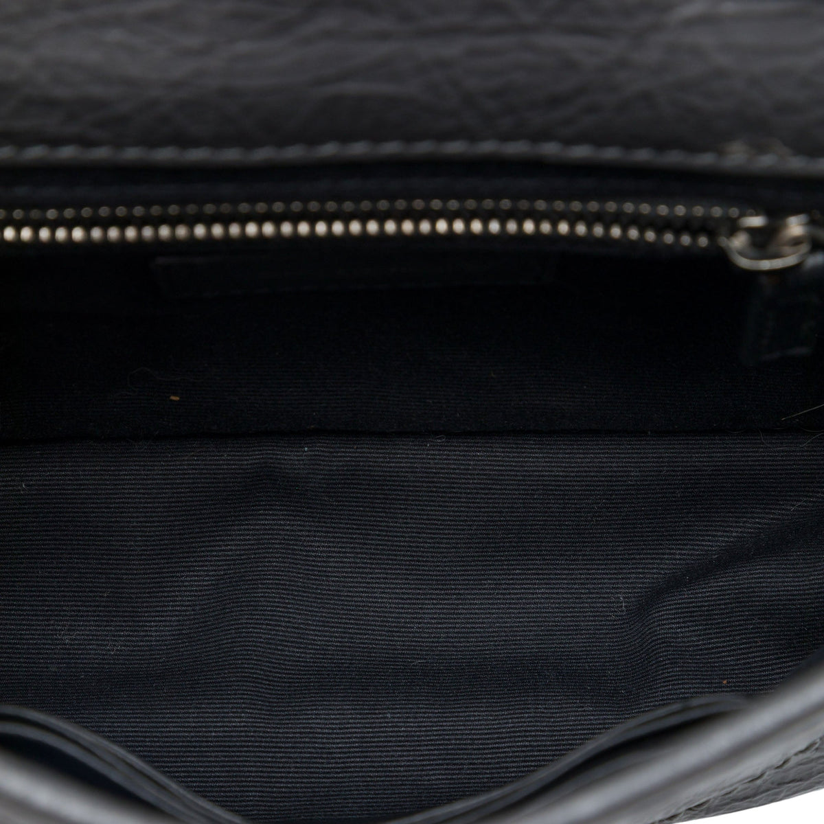 Saint Laurent Crinkled Calfskin Niki Wallet on Chain