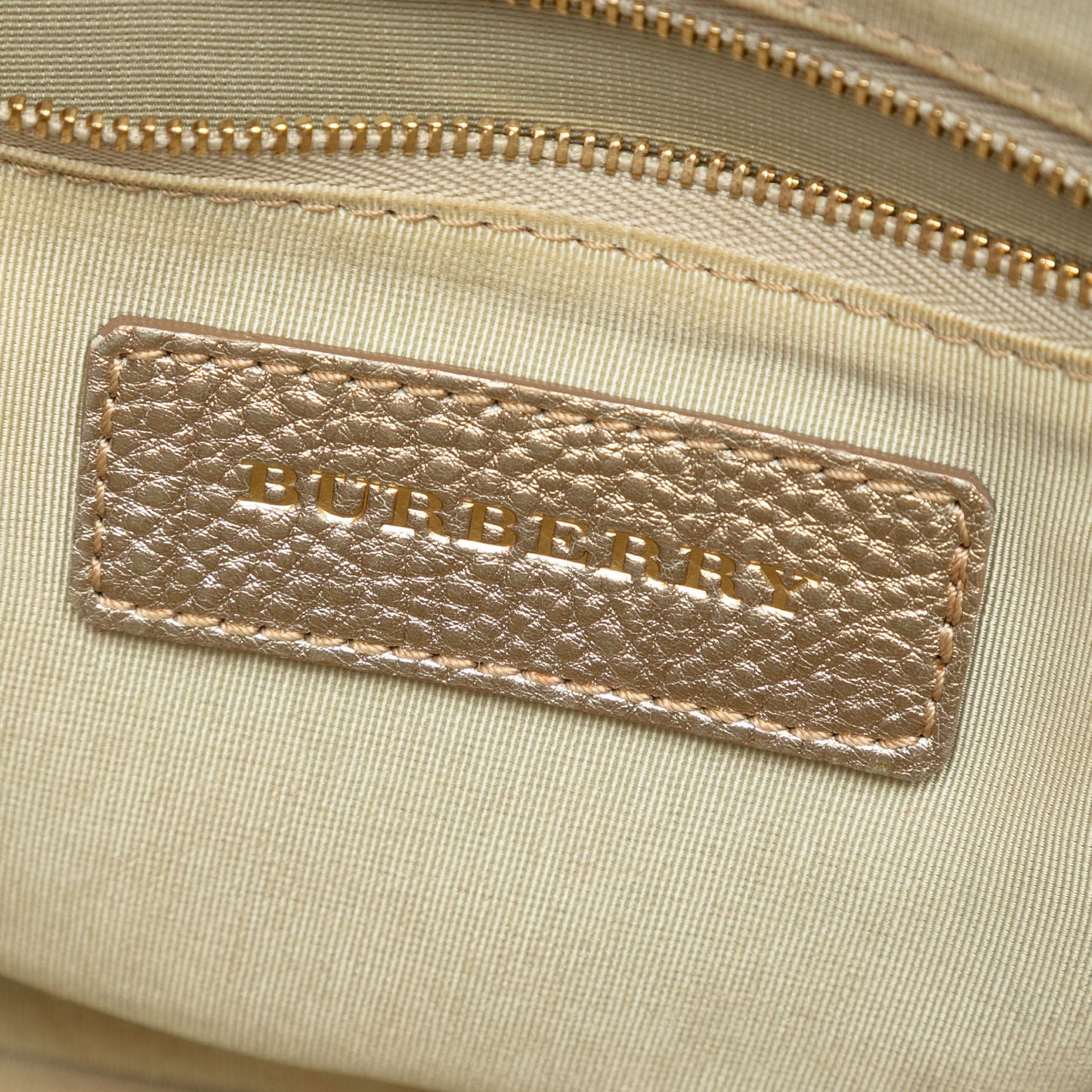 Burberry Small Grained Calfskin Bloomsbury Top Handle Bag
