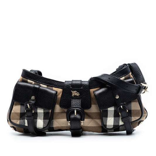 Quilted House Check Canvas Cinda Shoulder Bag
