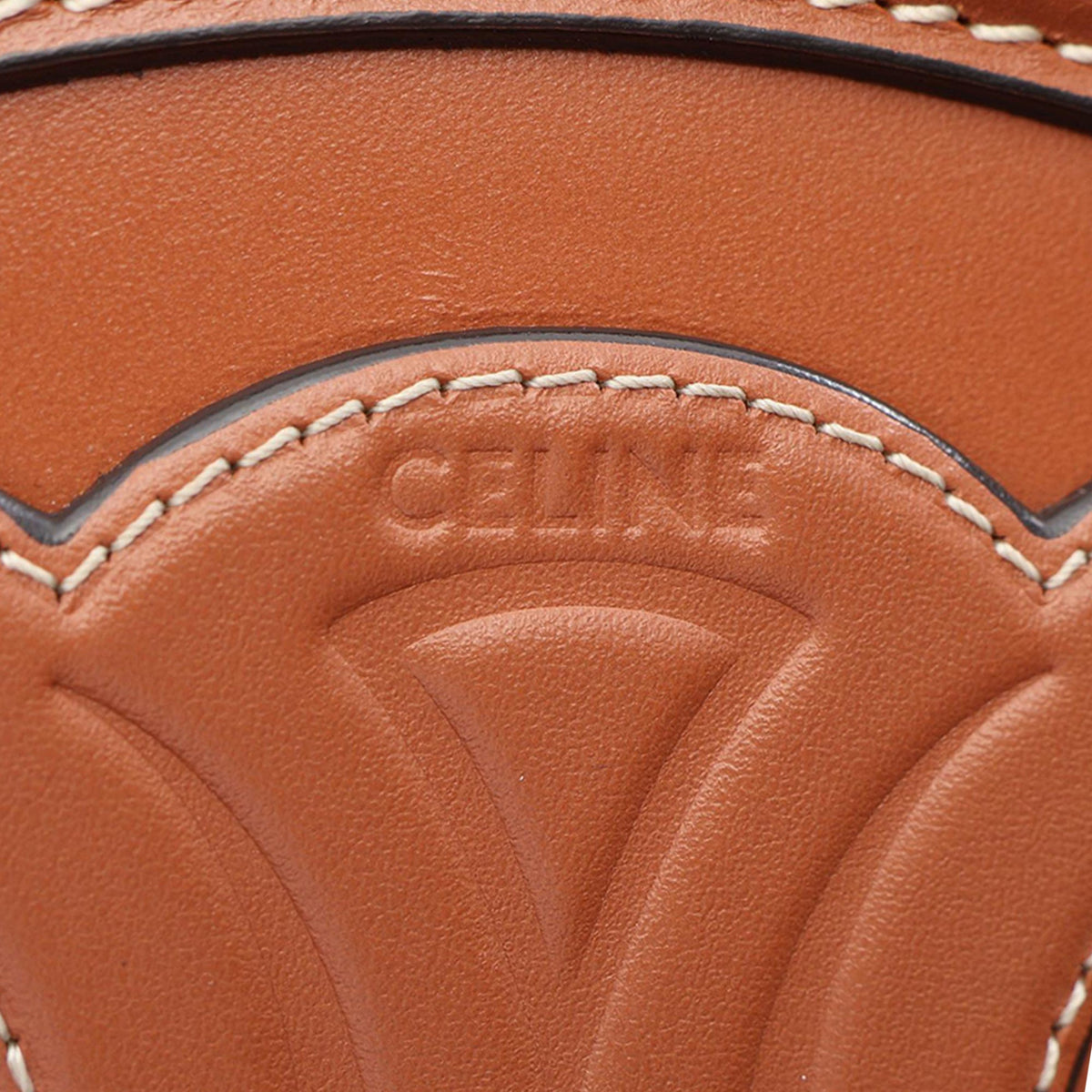 Celine Small Calfskin Cuir Triomphe Oval Crossbody