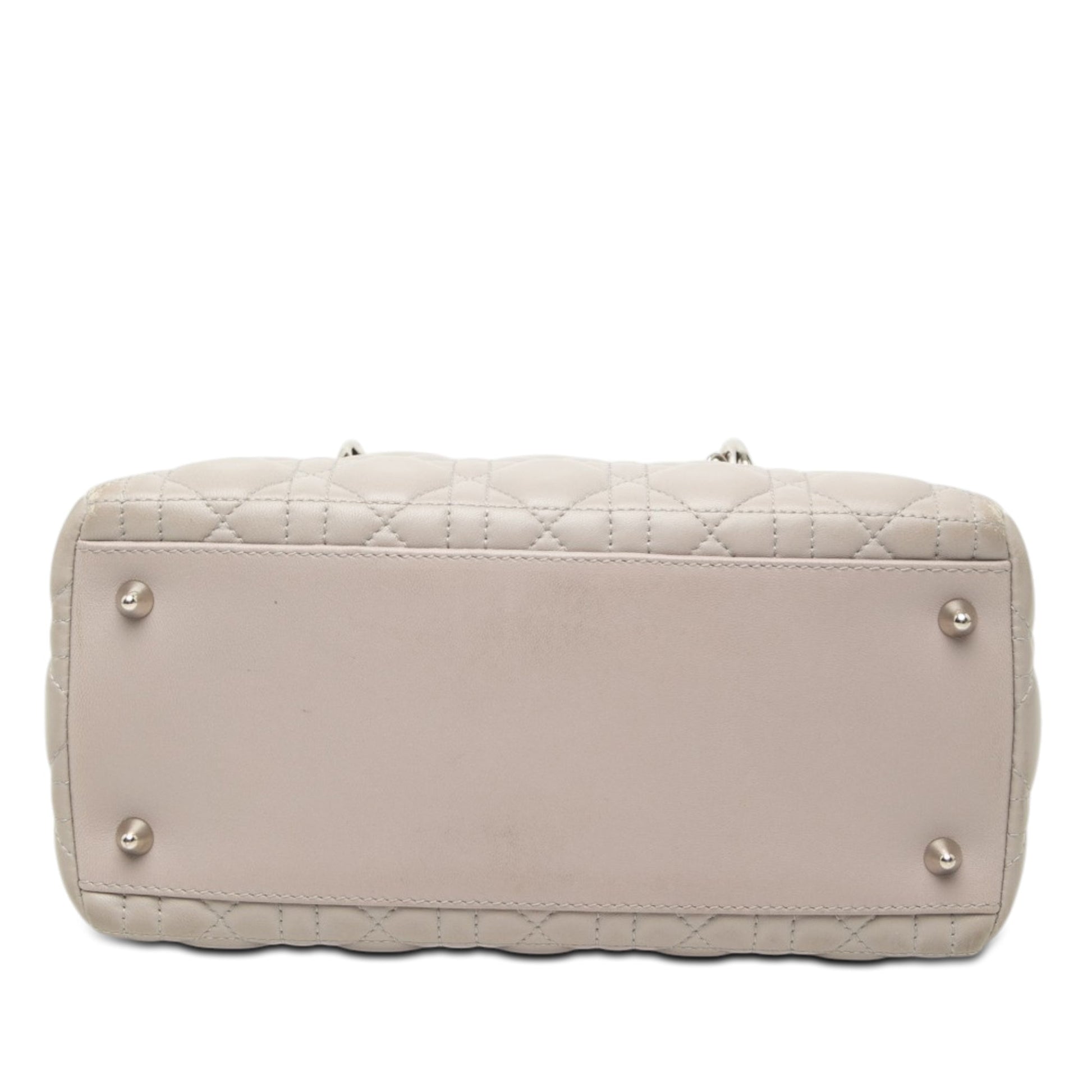 Dior Medium Lambskin Cannage Lady Dior