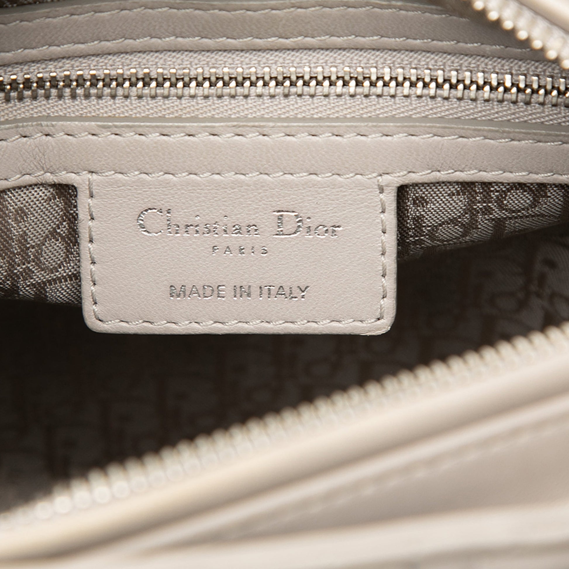 Dior Medium Lambskin Cannage Lady Dior