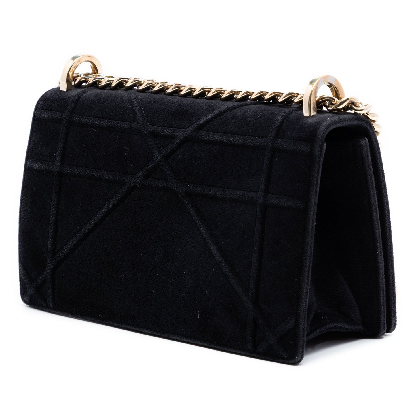 Dior Small Velvet Diorama Flap