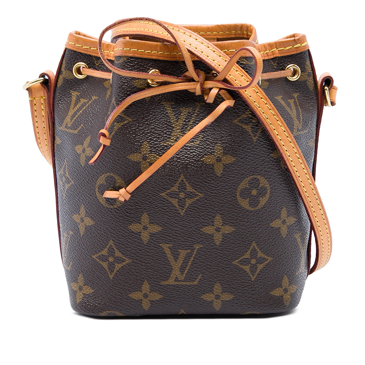 Louis Vuitton Monogram Nano Noe — Brown