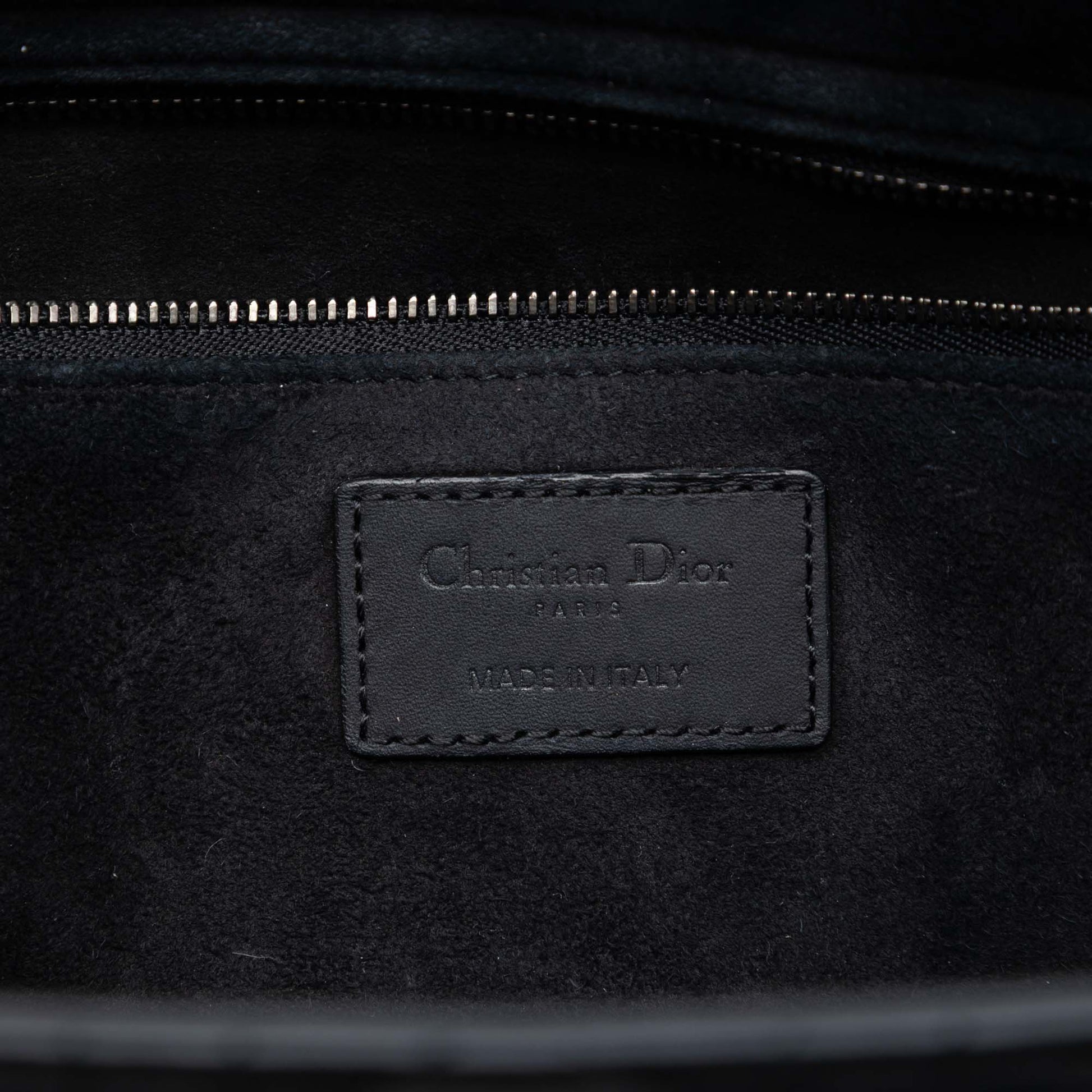 Dior Large Ultra Matte Calfskin Cannage Lady Dior