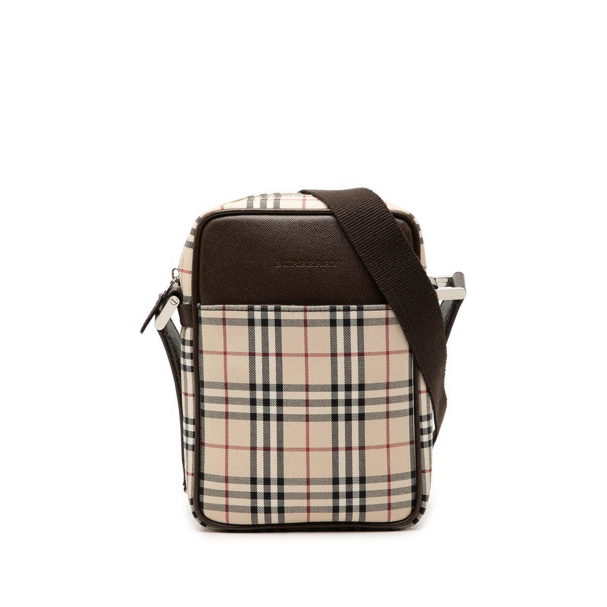 Burberry House Check Canvas Crossbody