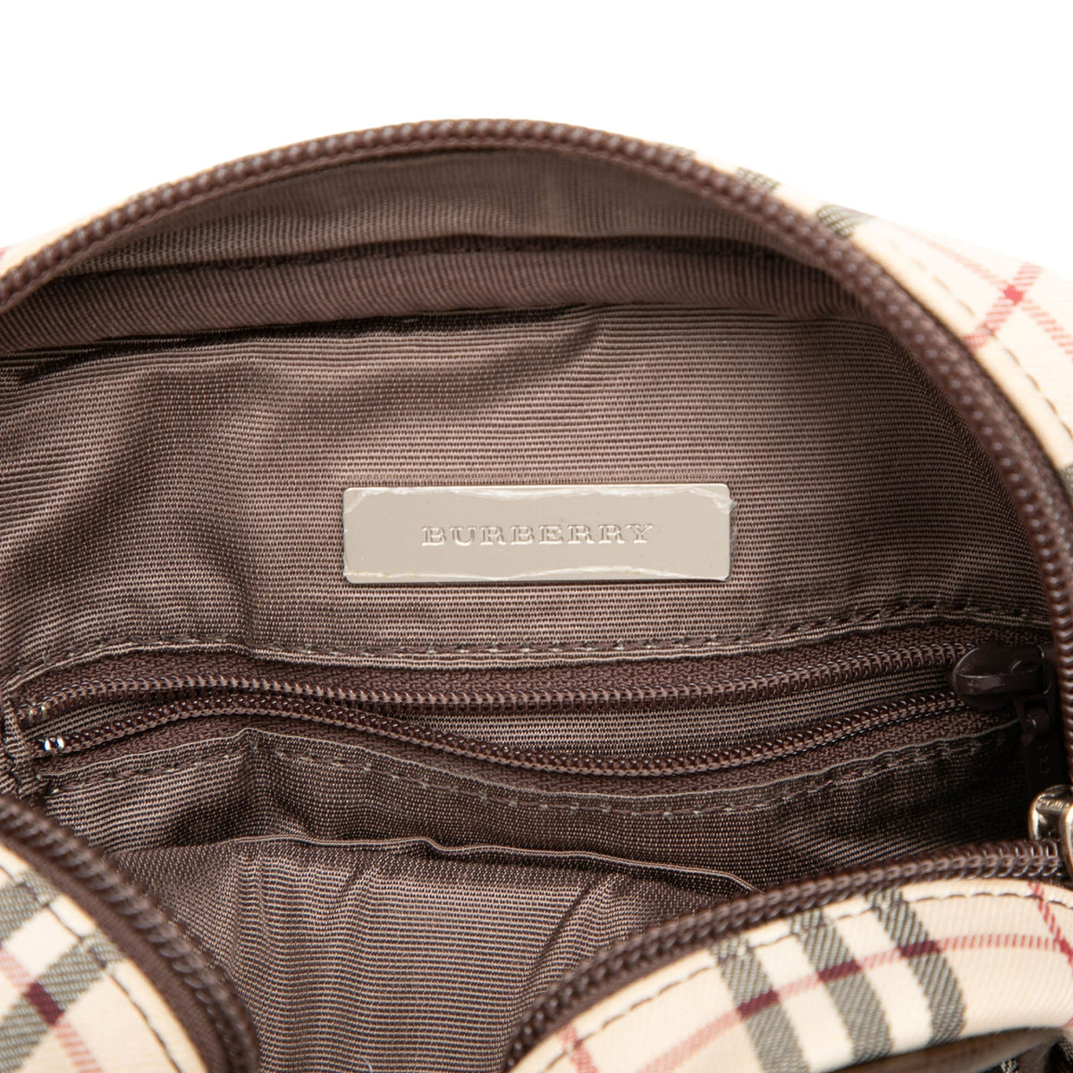 Burberry House Check Canvas Crossbody